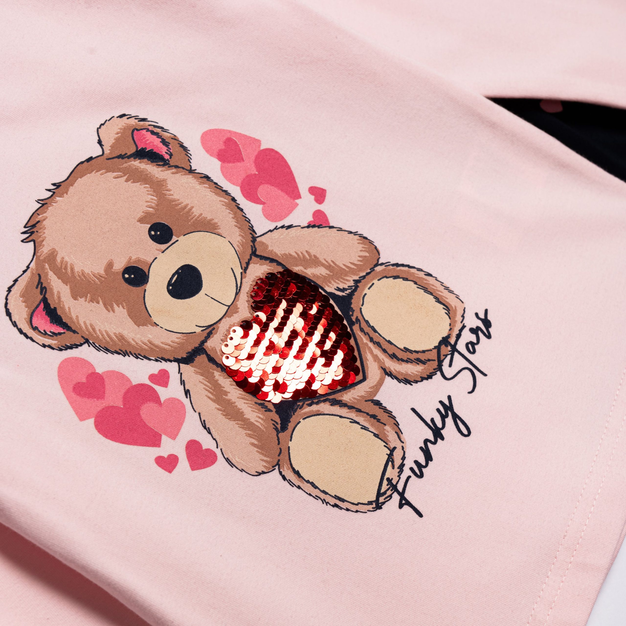 Σετ μπλουζοφόρεμα+κολάν μηνών κορίτσι - Image 2