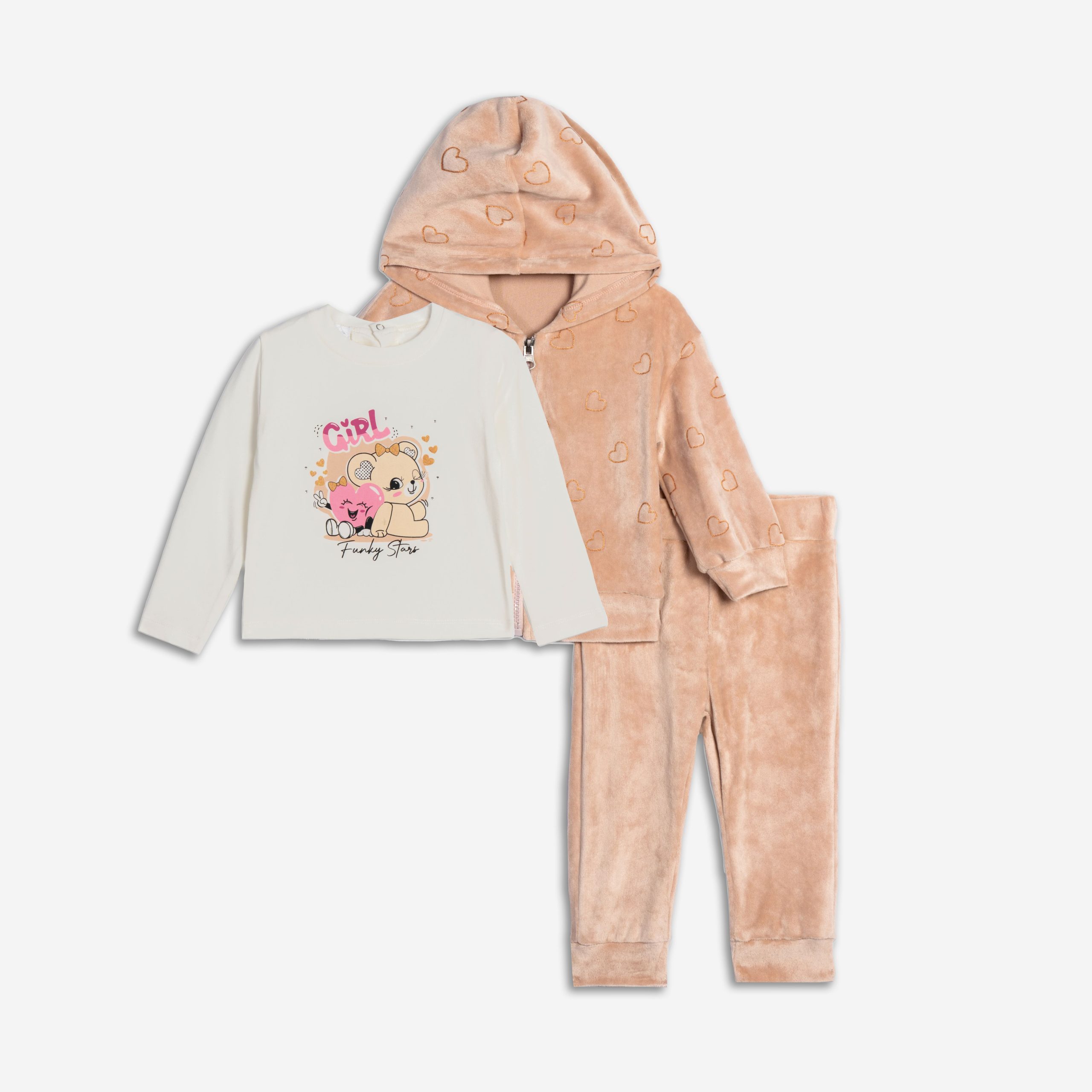 Σετ 3τμχ μηνών κορίτσι