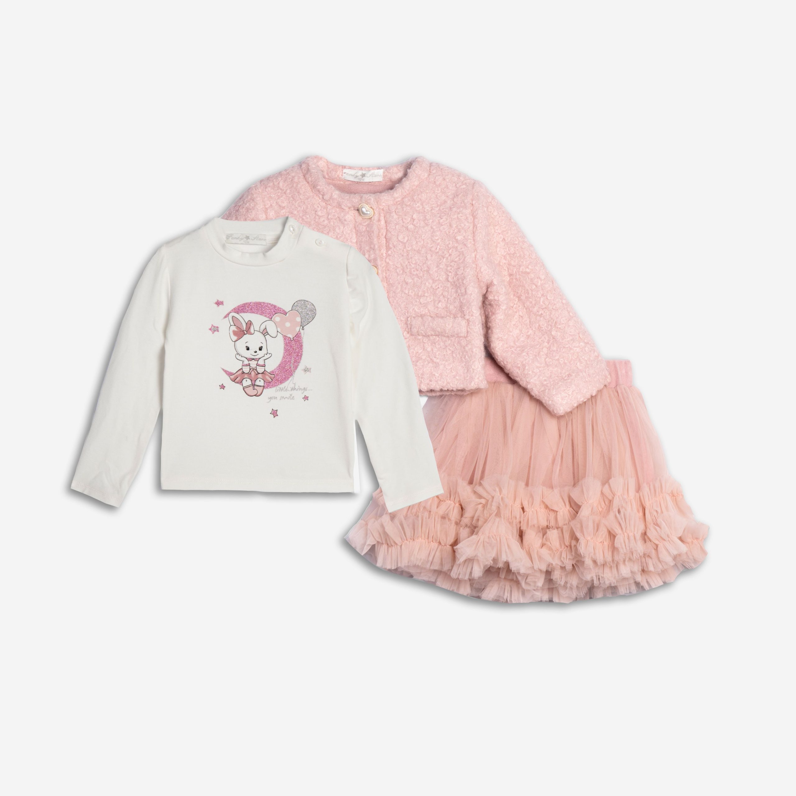 Σετ 3τμχ μηνών κορίτσι