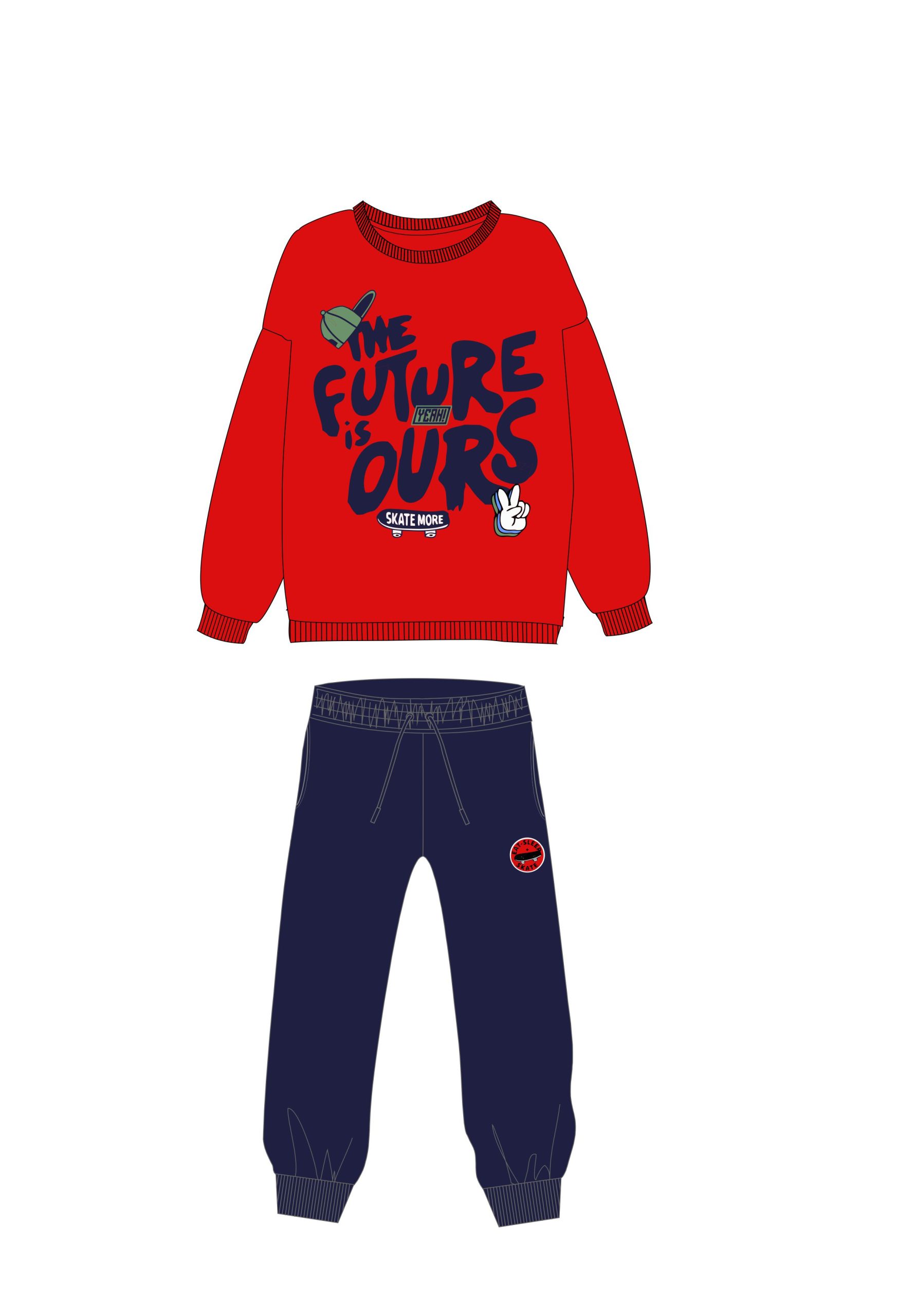 Φόρμα φούτερ αγόρι