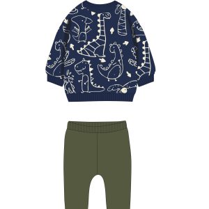 Σετ φόρμα φούτερ μηνών αγόρι