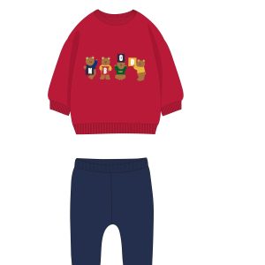 Σετ φόρμα φούτερ μηνών αγόρι