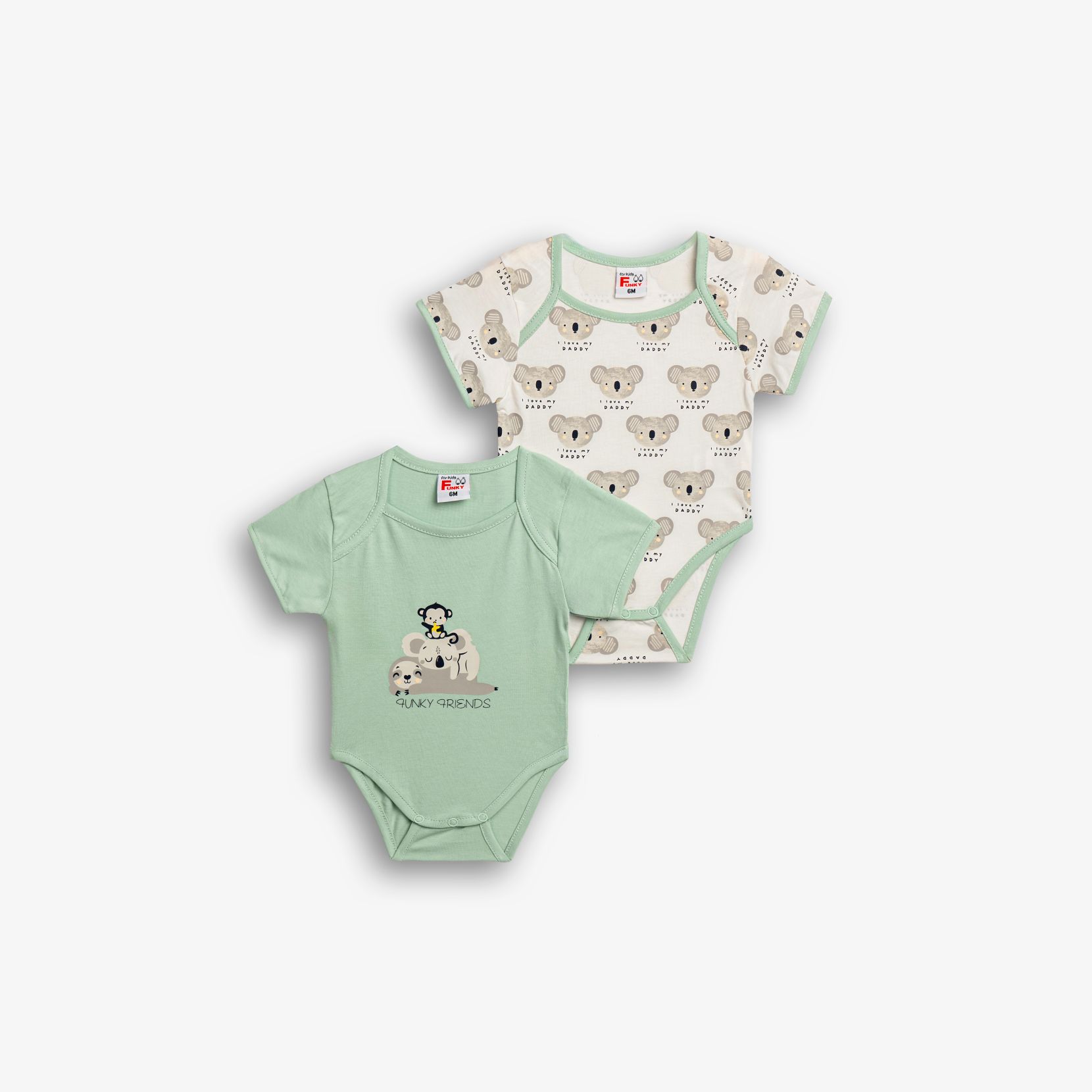 Σετ 2τεμ. κορμάκια βρεφανάπτυξη αγόρι