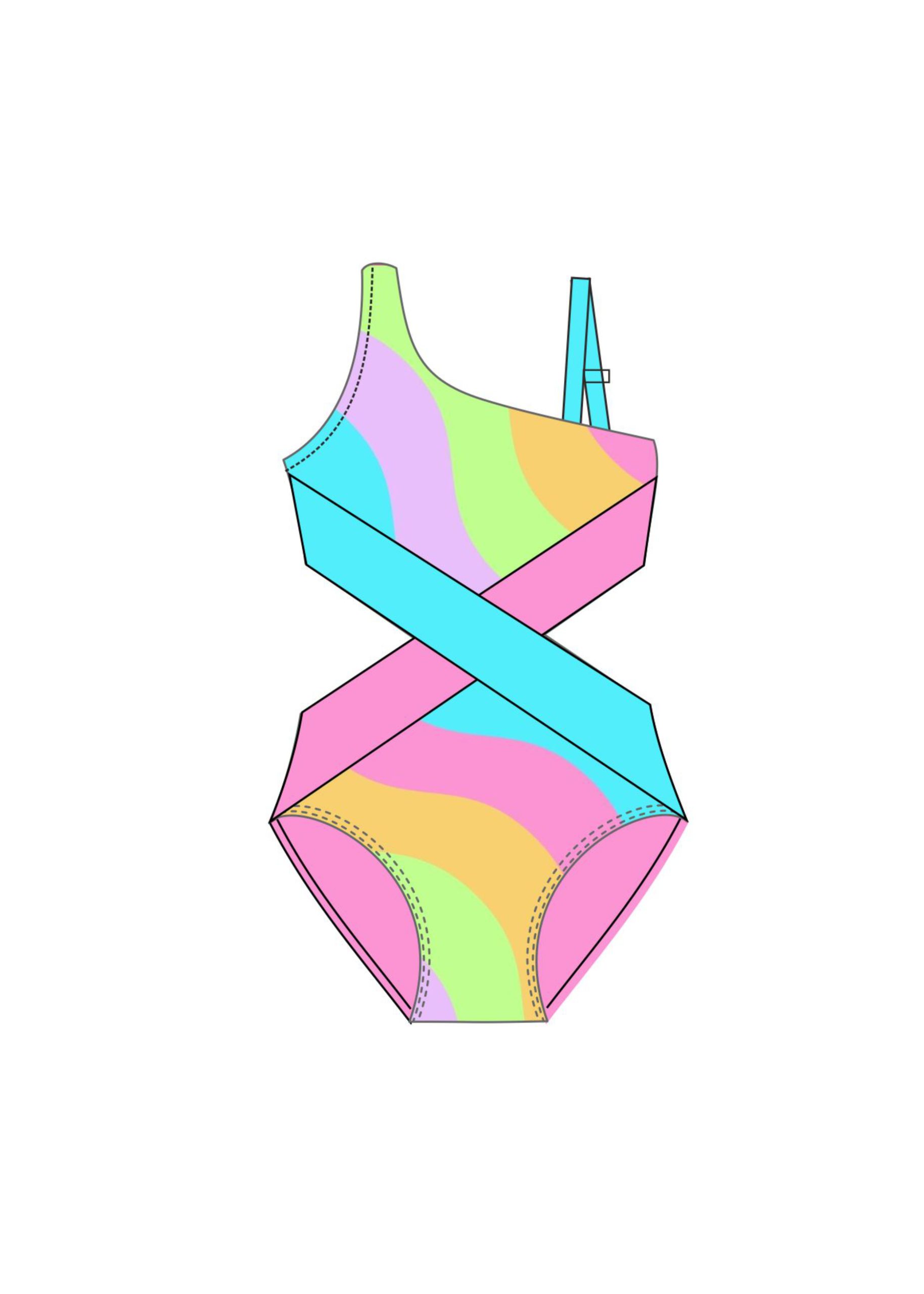 Μαγιό ολόσωμο κορίτσι