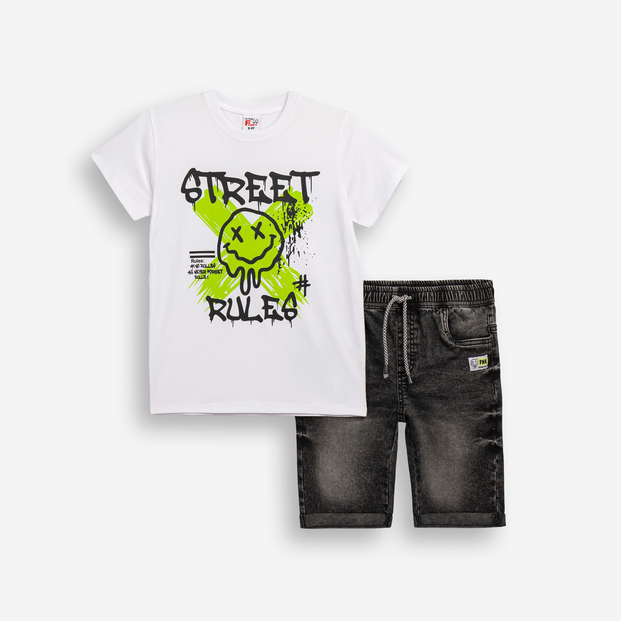 Σετ φούτερ τζίν μεγάλο αγόρι