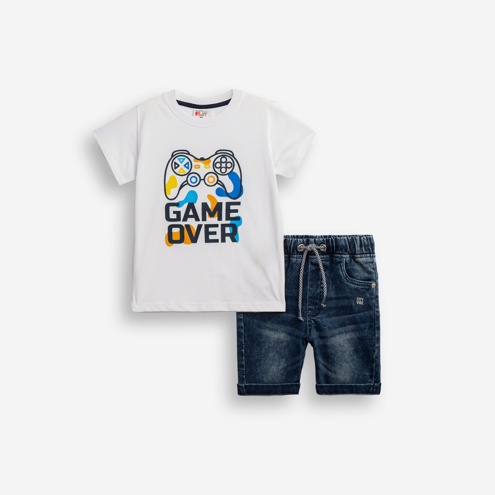 Σετ φούτερ τζίν bebe αγόρι