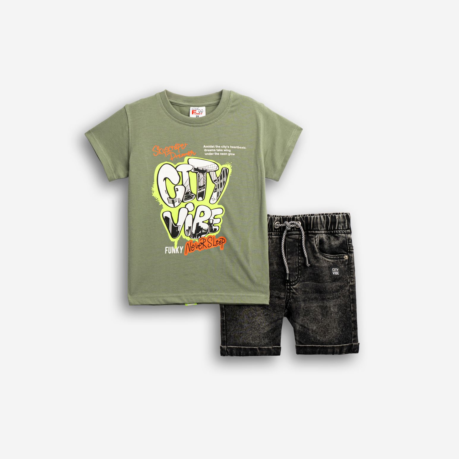 Σετ φούτερ τζίν bebe αγόρι