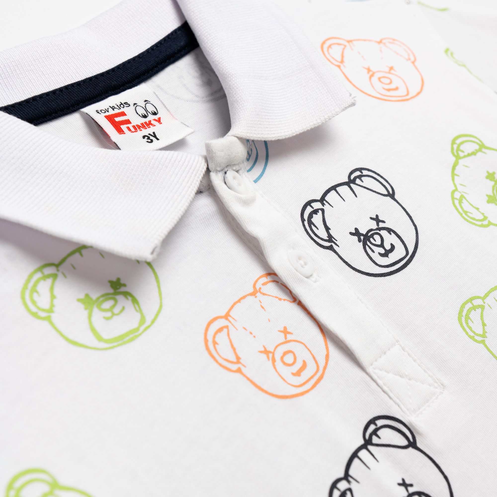 Σετ μπλούζα+βερμούδα bebe αγόρι - Image 2