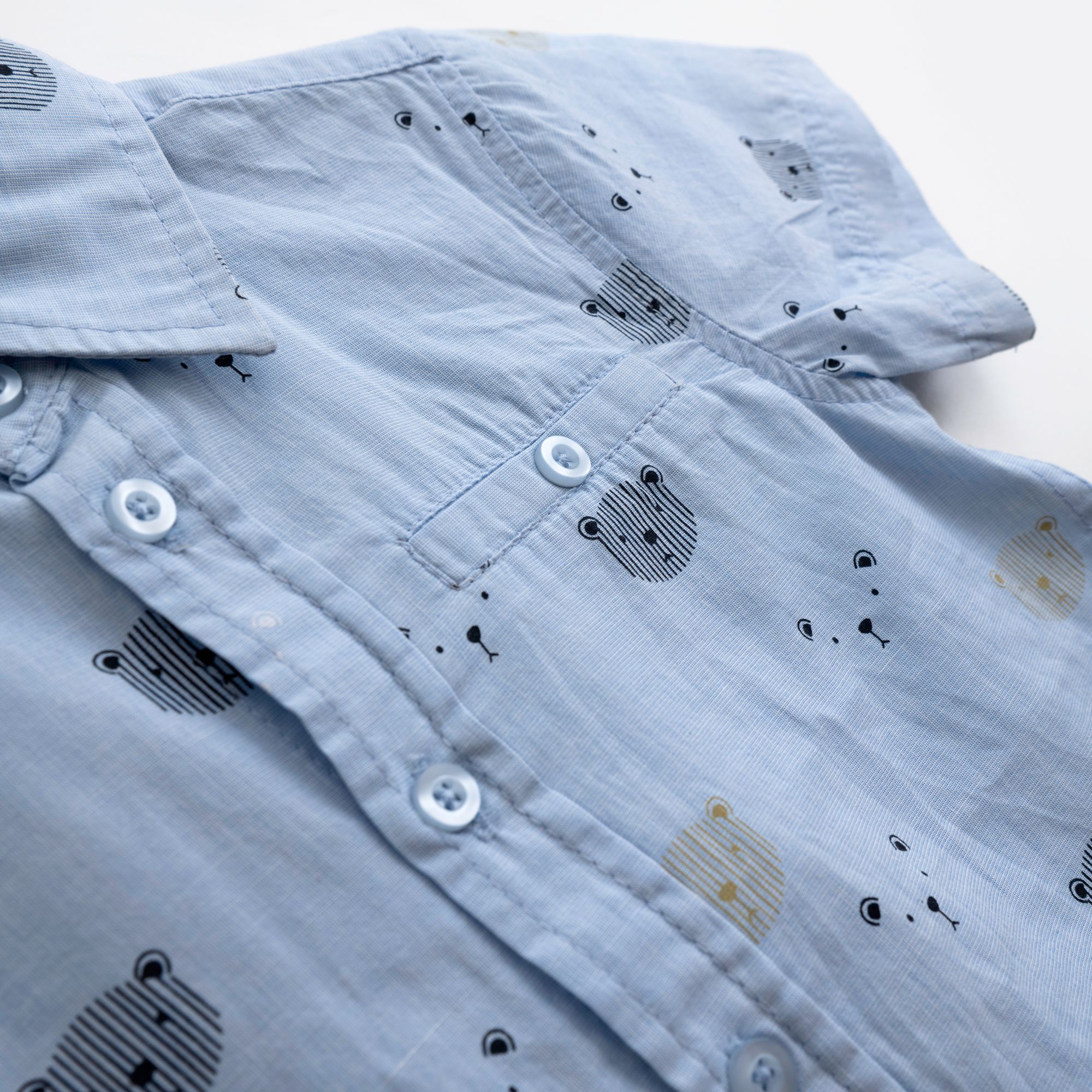 Σετ πουκάμισο+παντελόνι bebe αγόρι - Image 2