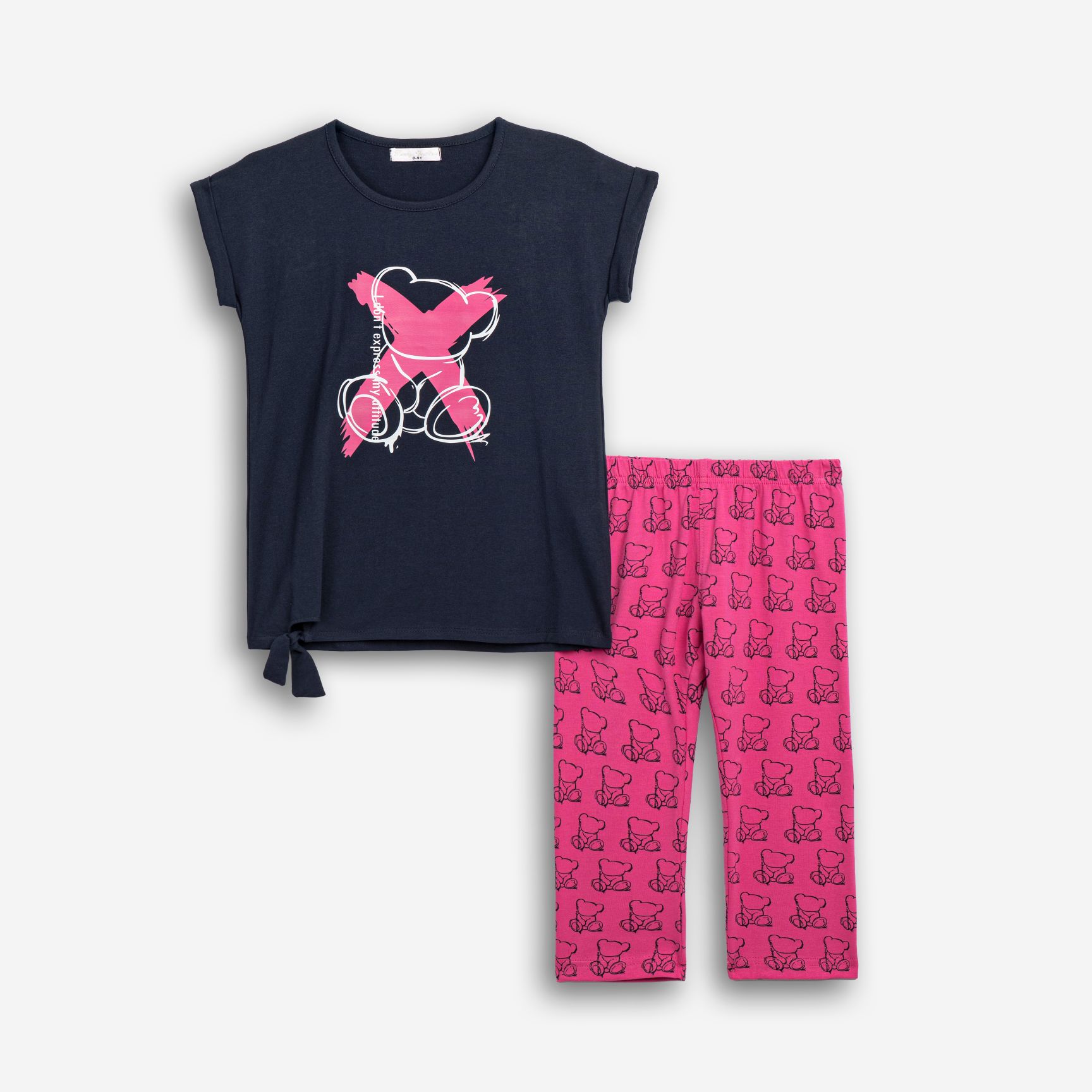 Μπλουζοφόρεμα+κολαν μεγάλο κορίτσι