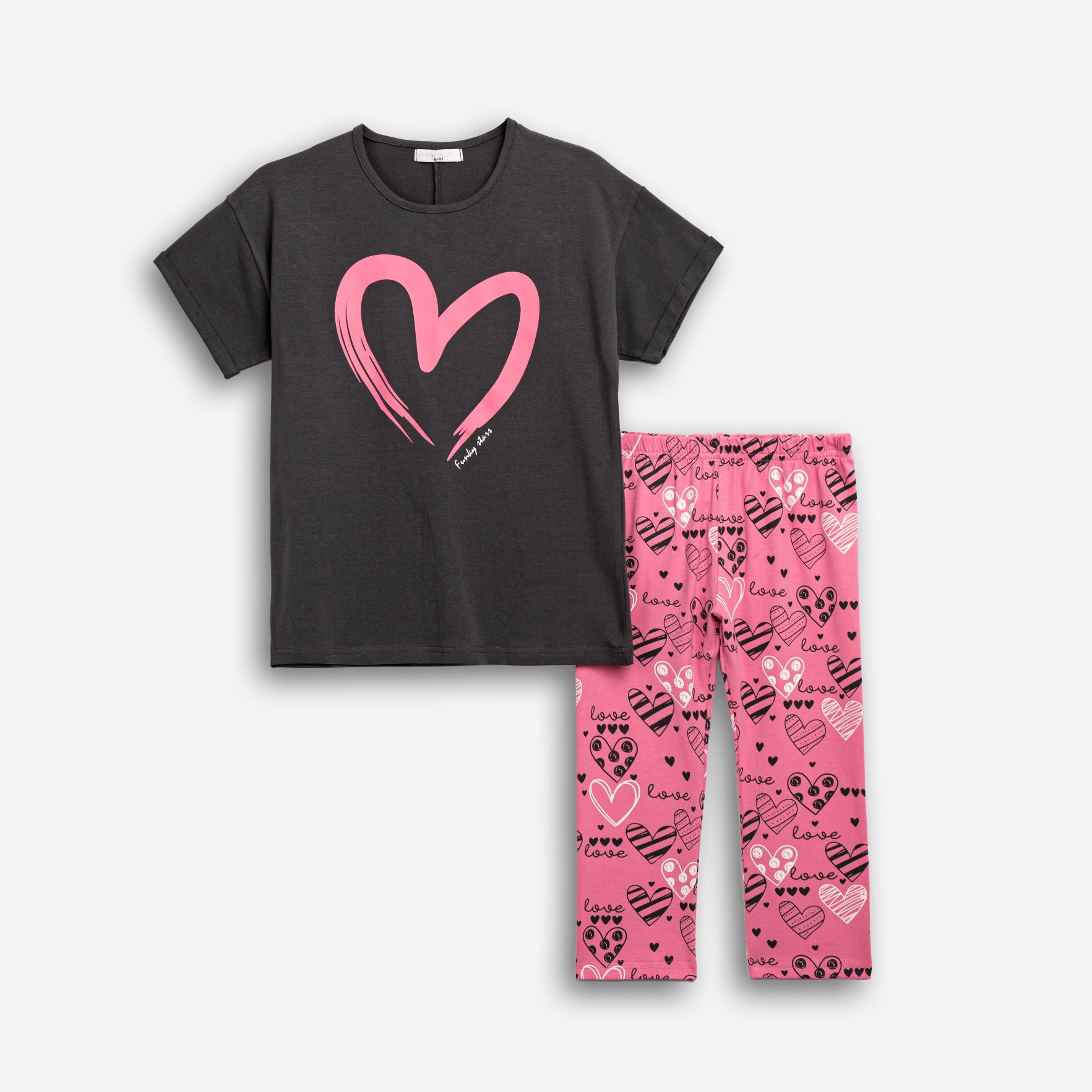 Μπλουζοφόρεμα+κολαν  μεγάλο κορίτσι