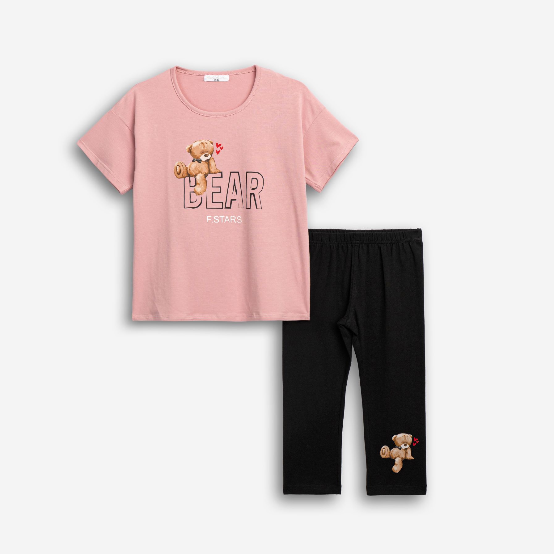 Μπλουζοφόρεμα+κολαν  μεγάλο κορίτσι