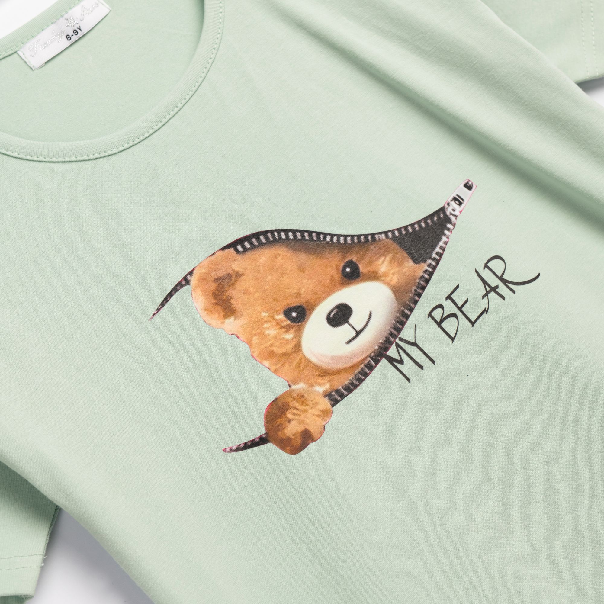 Σετ κολάν ποδηλατικό μεγάλο κορίτσι - Image 2