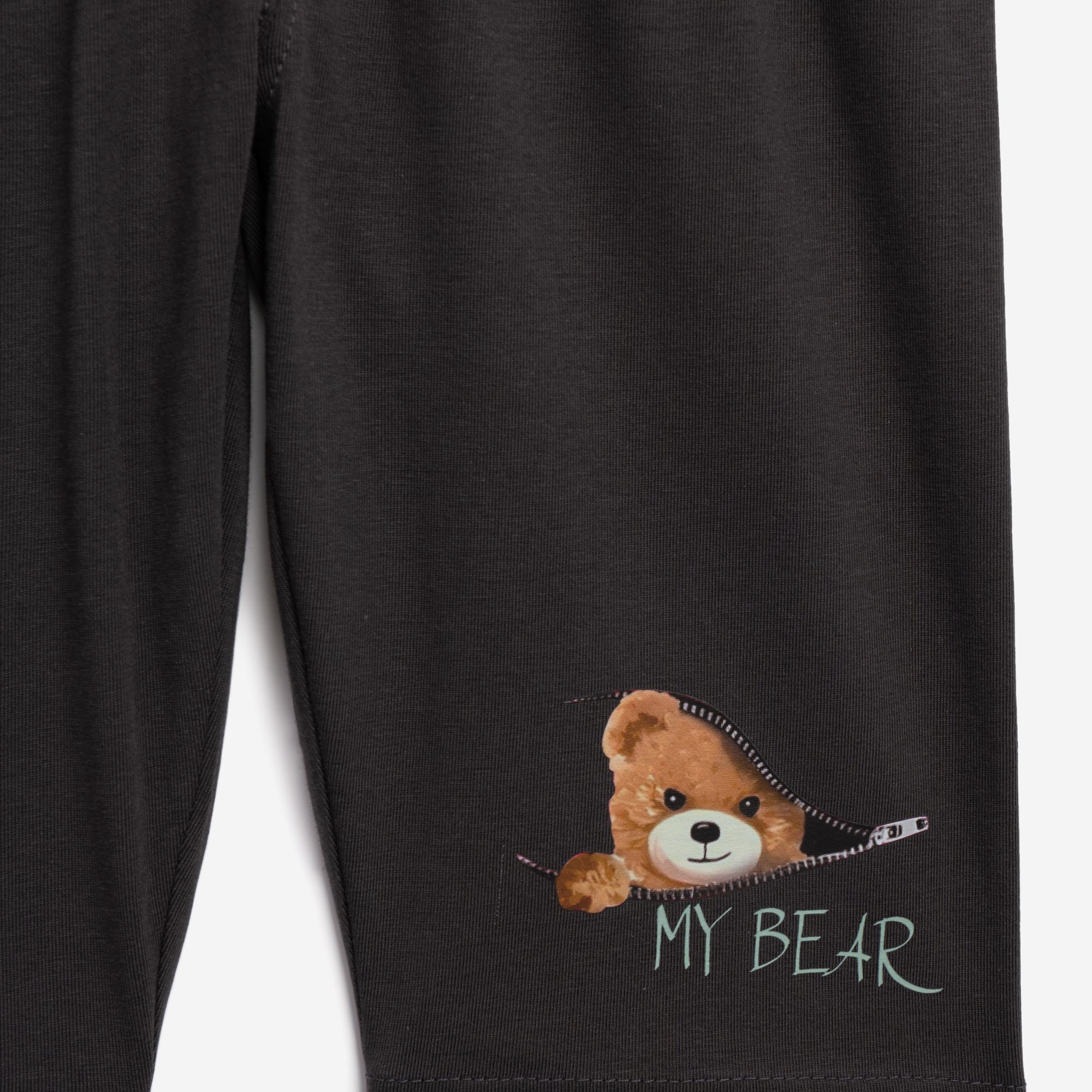 Σετ κολάν ποδηλατικό μεγάλο κορίτσι - Image 3