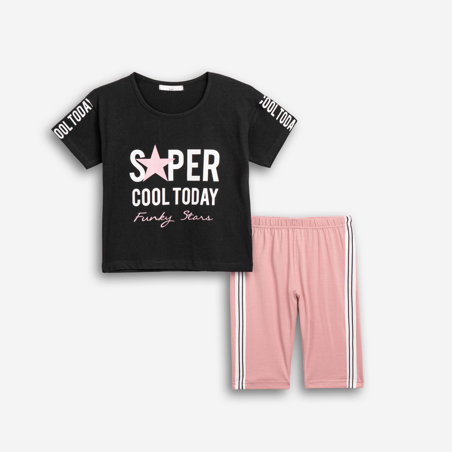 Σετ κολάν ποδηλατικό μεγάλο κορίτσι