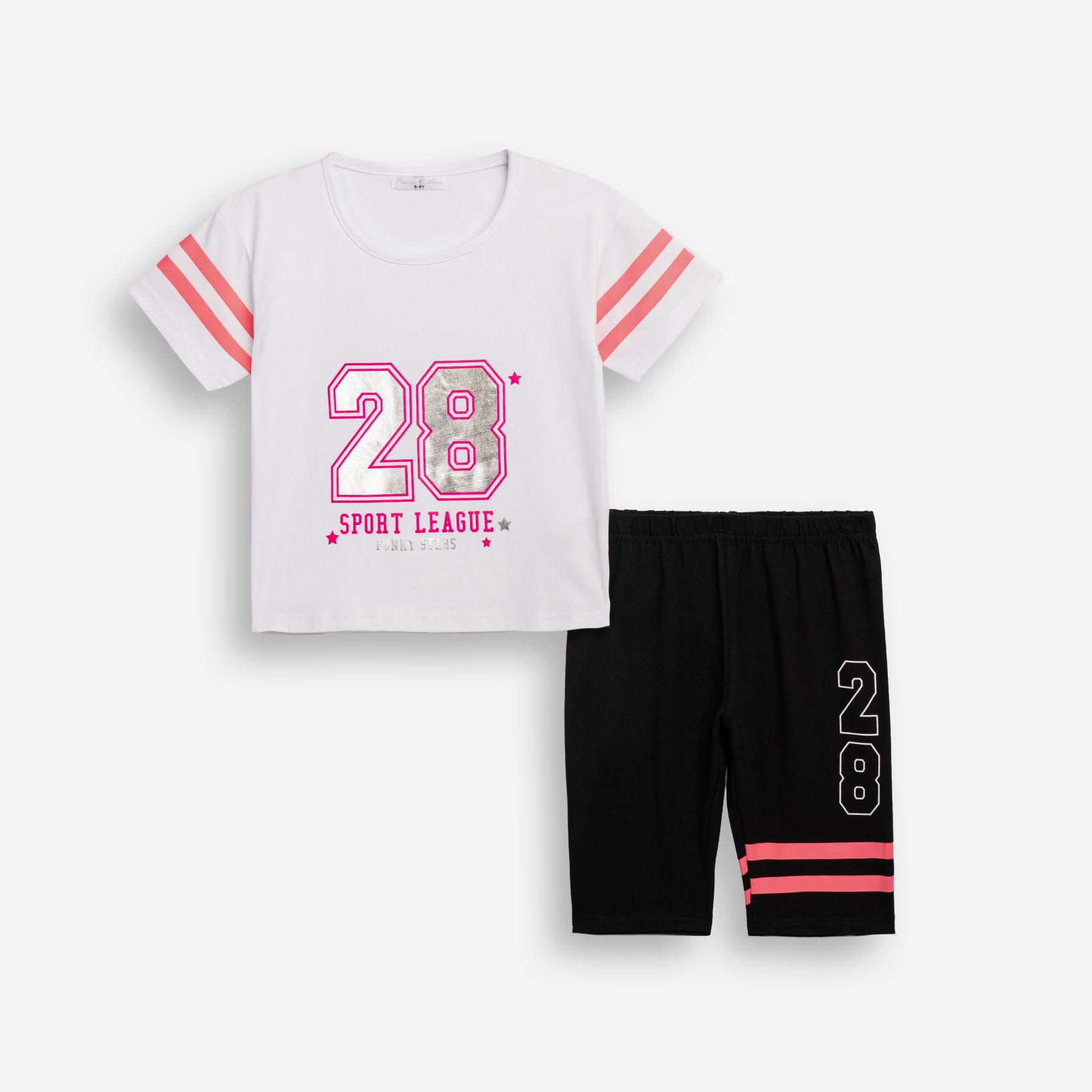 Σετ κολάν ποδηλατικό μεγάλο κορίτσι