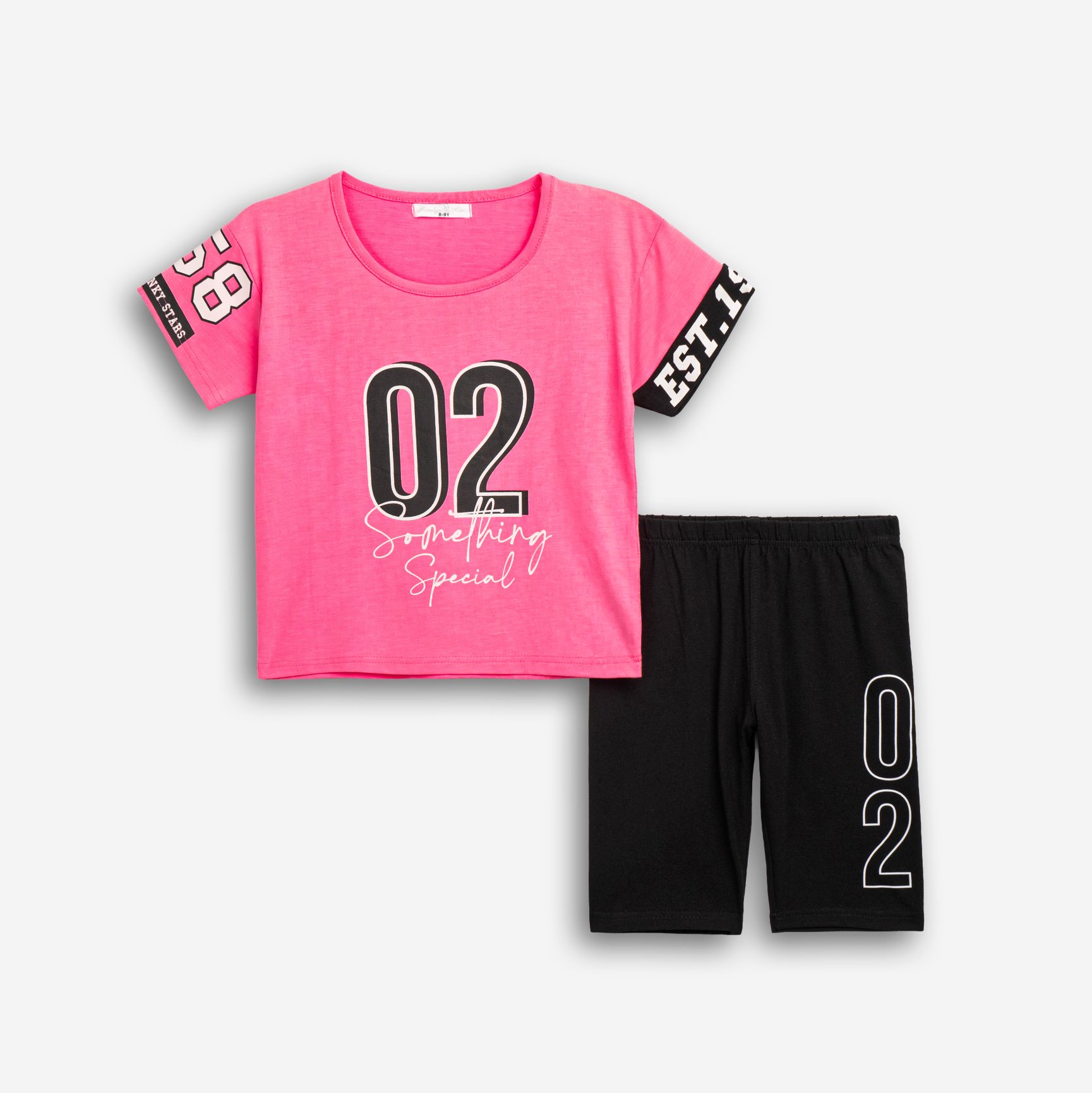 Σετ κολάν ποδηλατικό μεγάλο κορίτσι