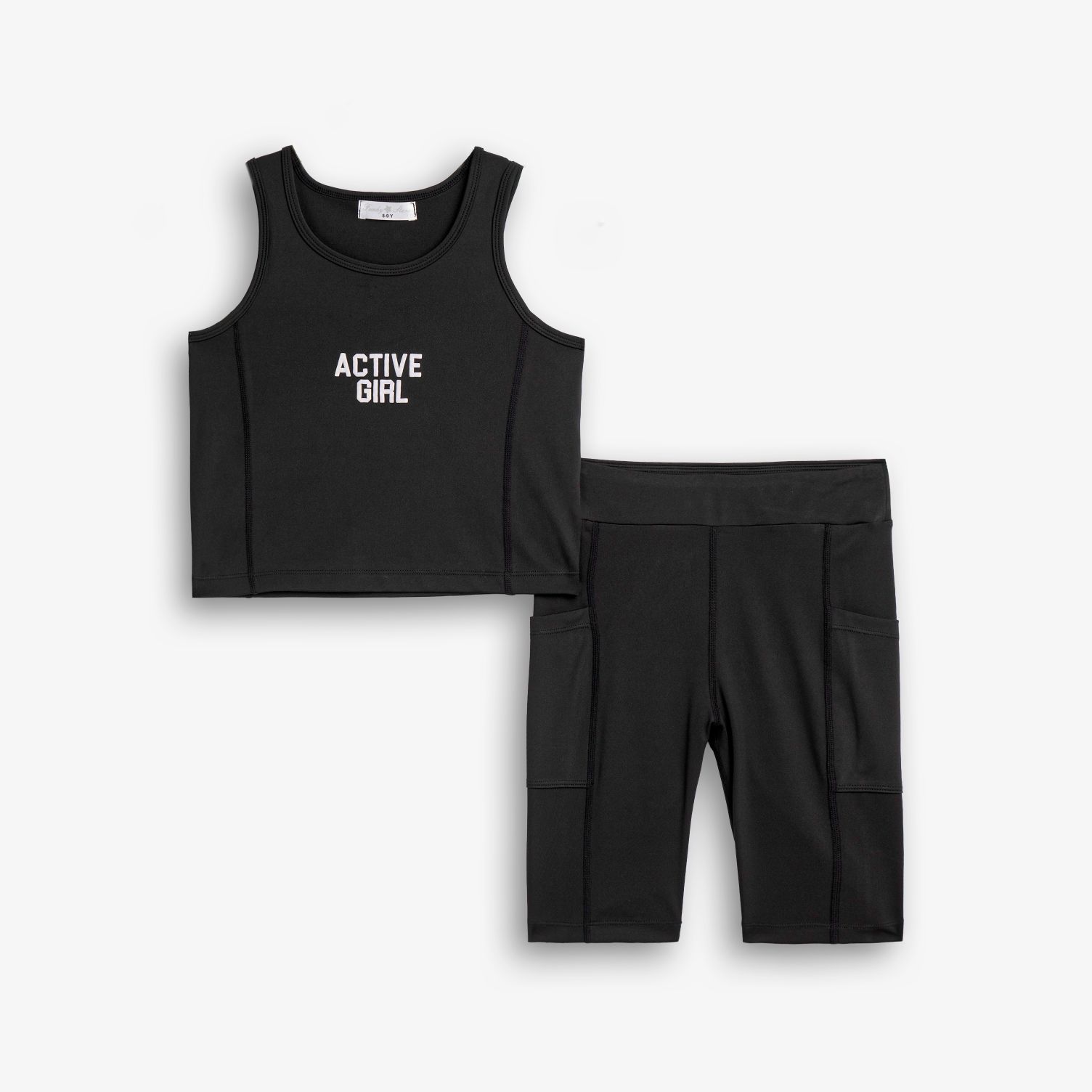 Σετ κολάν ποδηλατικό μεγάλο κορίτσι