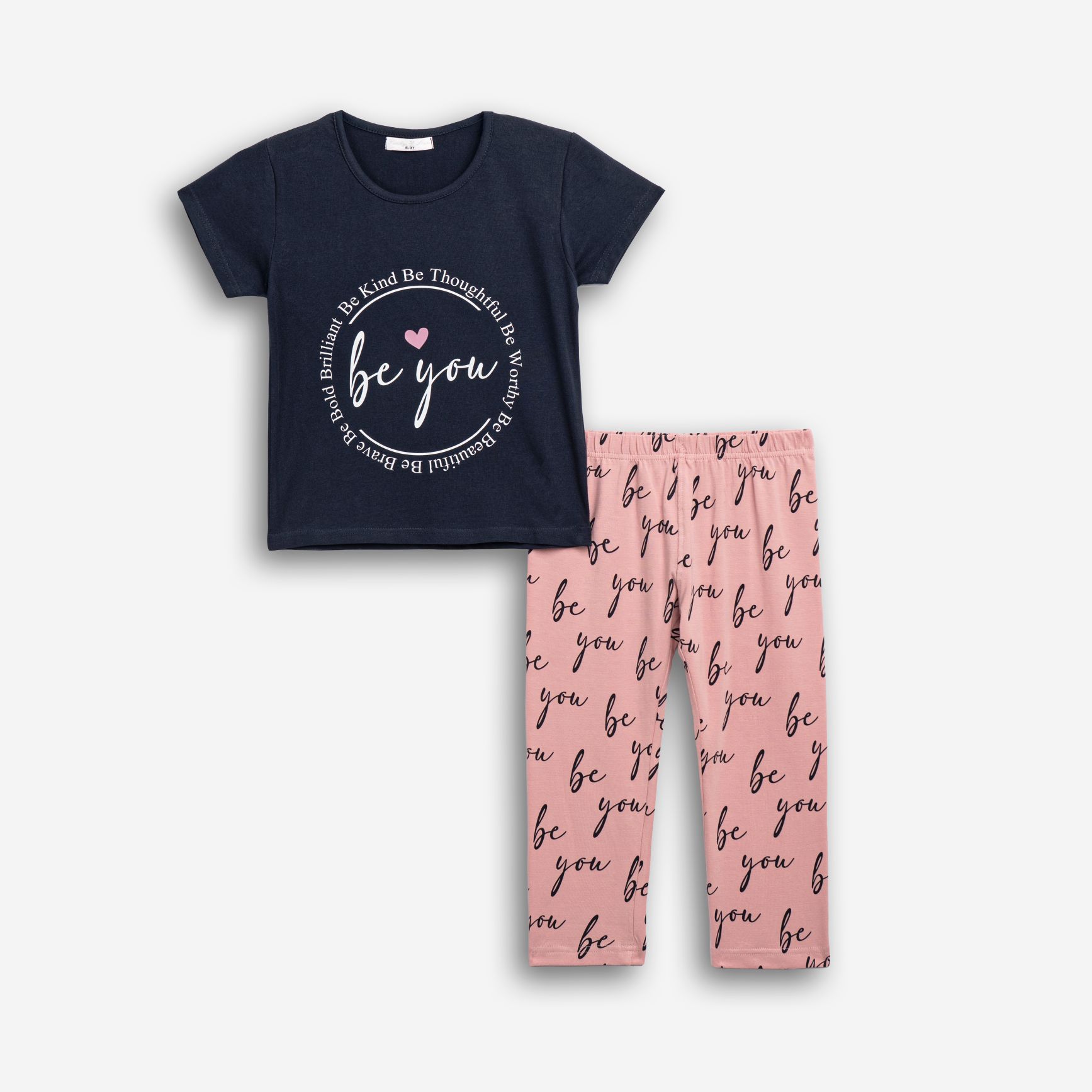 Σετ μπλούζα+κάπρι μεγάλο κορίτσι