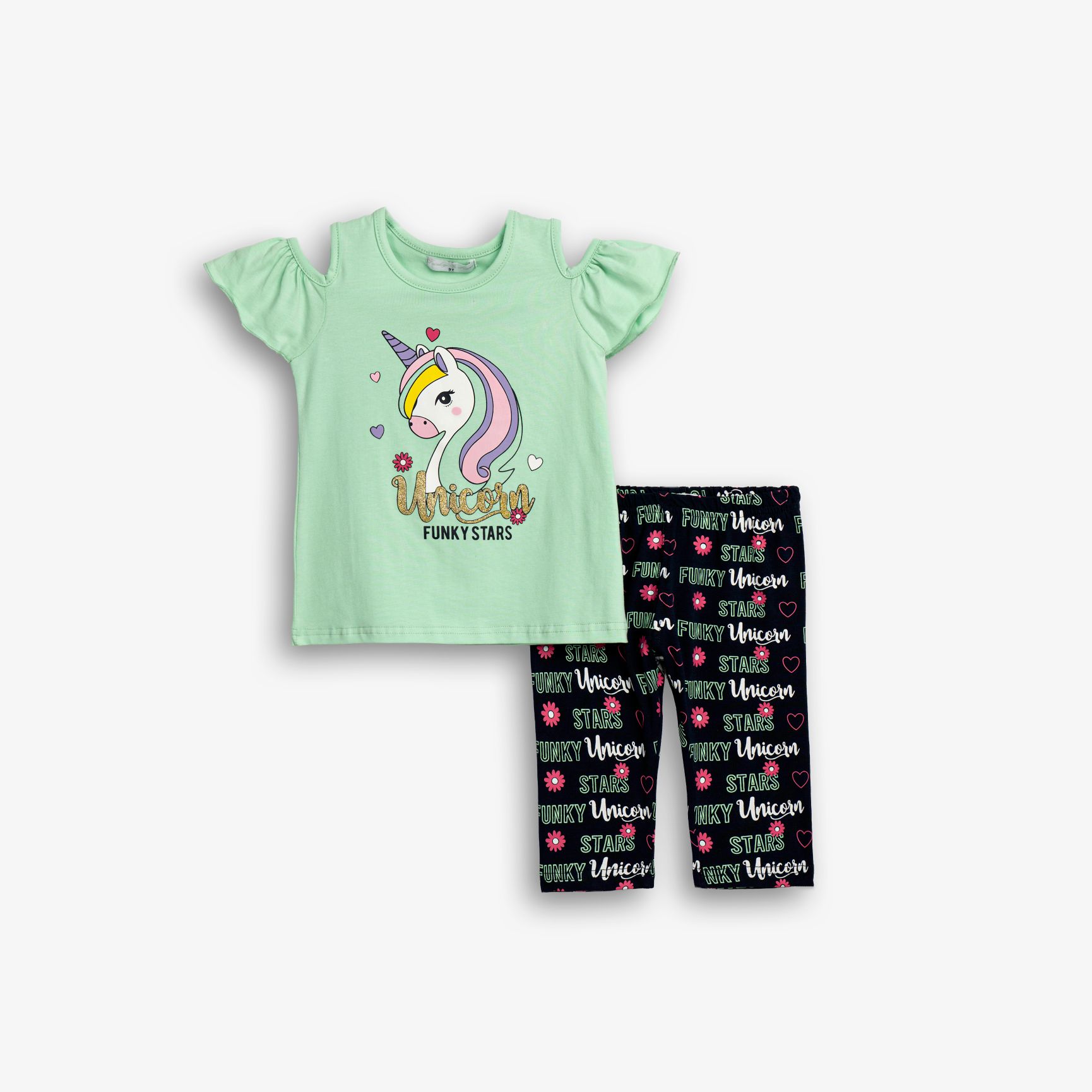 Μπλουζοφόρεμα+κολάν κάπρι bebe κορίτσι