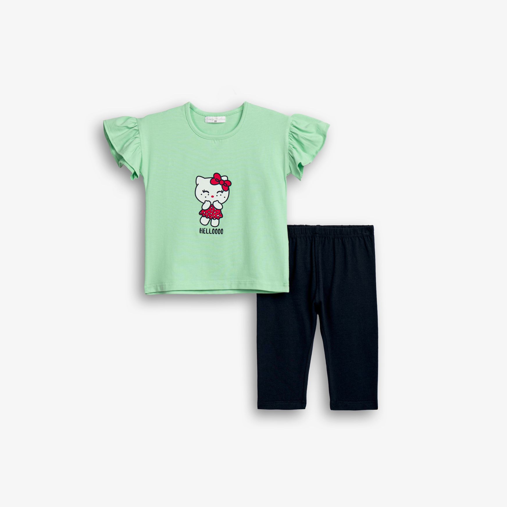 Μπλουζοφόρεμα+κολάν κάπρι bebe κορίτσι