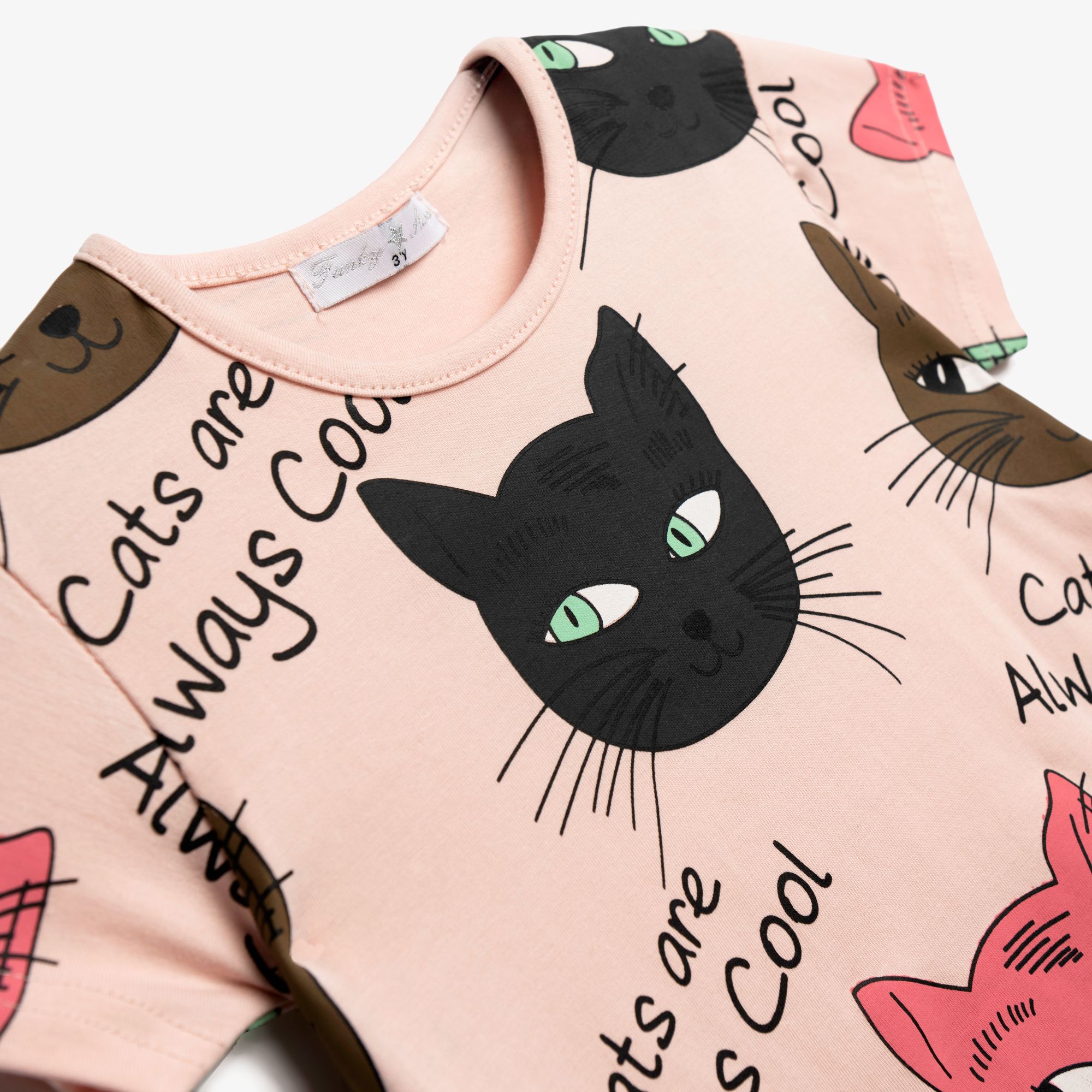 Μπλουζοφόρεμα+κολάν κάπρι bebe κορίτσι - Image 2