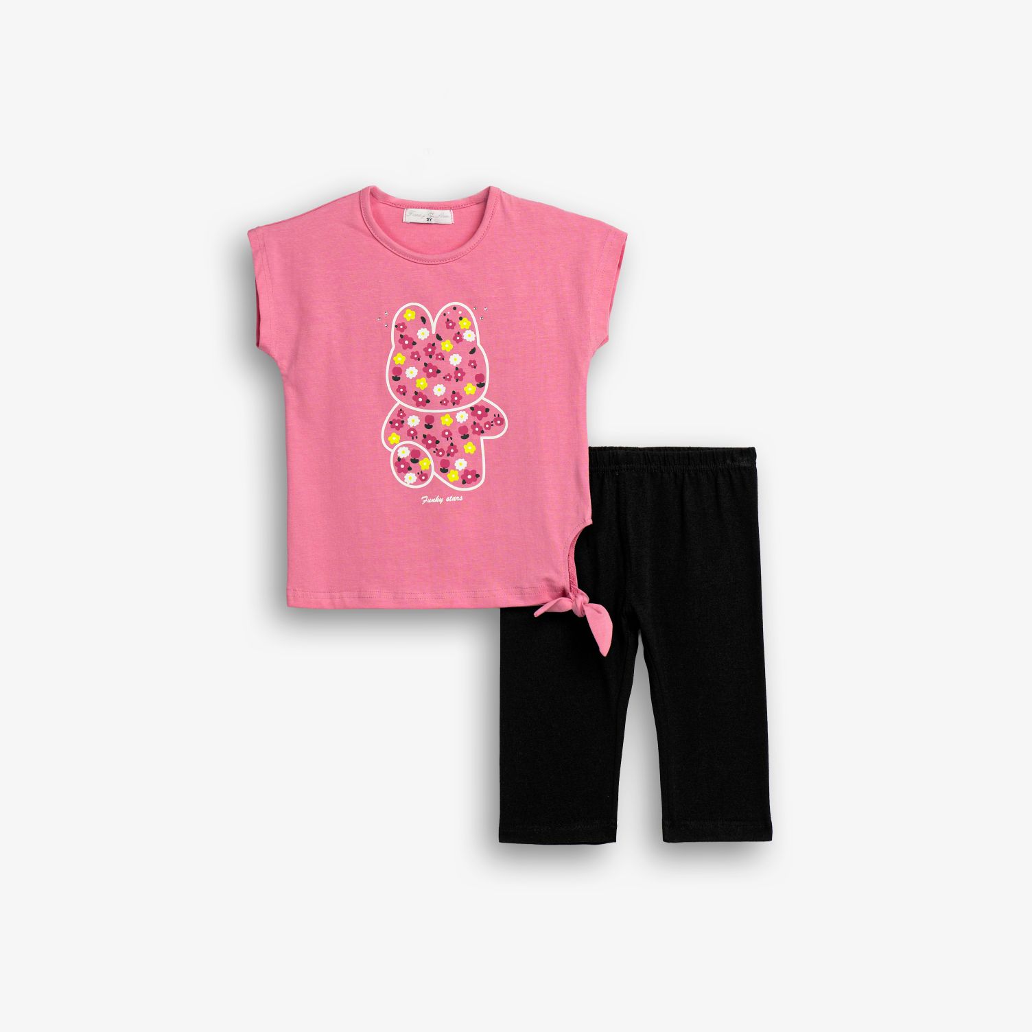 Μπλουζοφόρεμα+κολάν κάπρι bebe κορίτσι