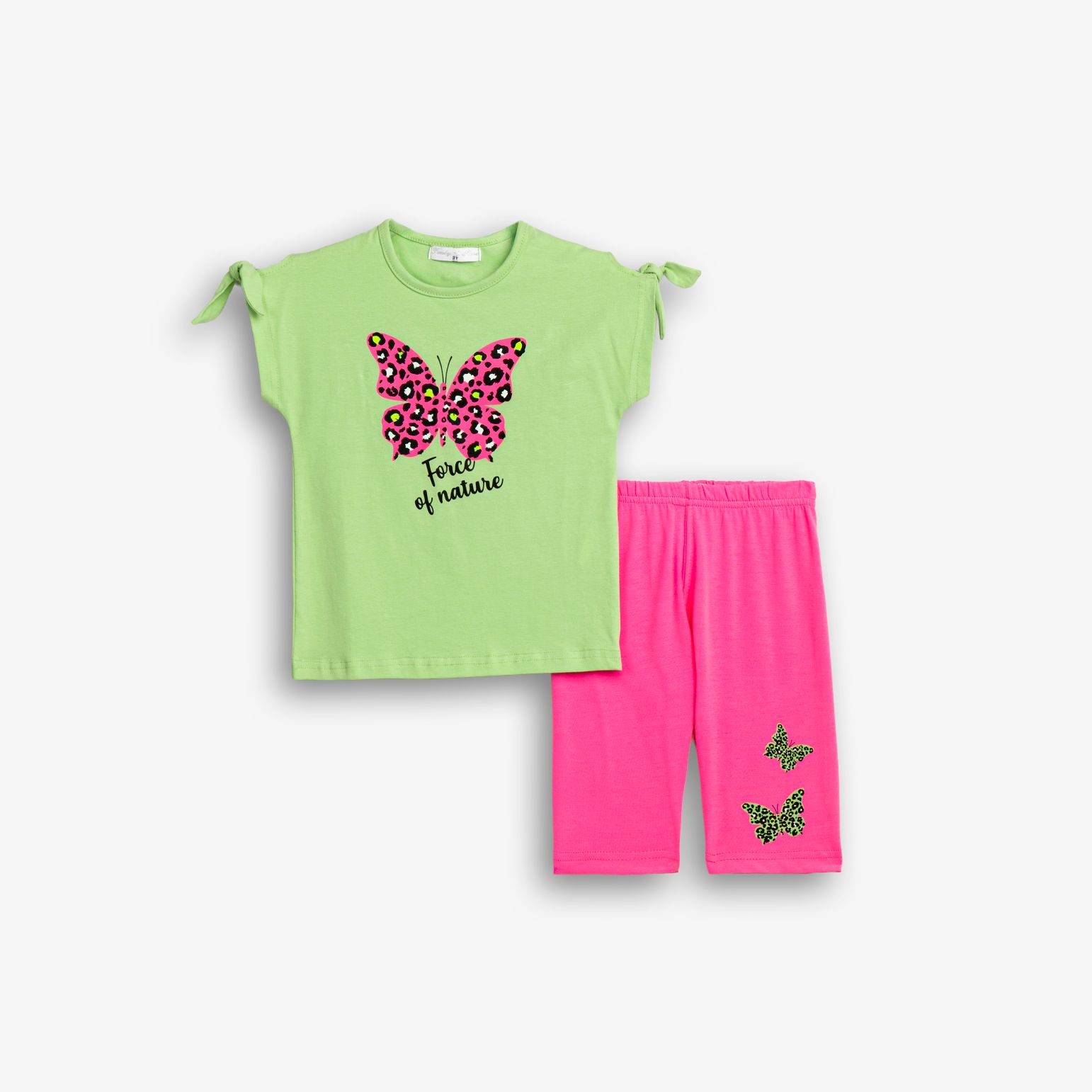 Μπλουζοφόρεμα+κολάν κάπρι bebe κορίτσι