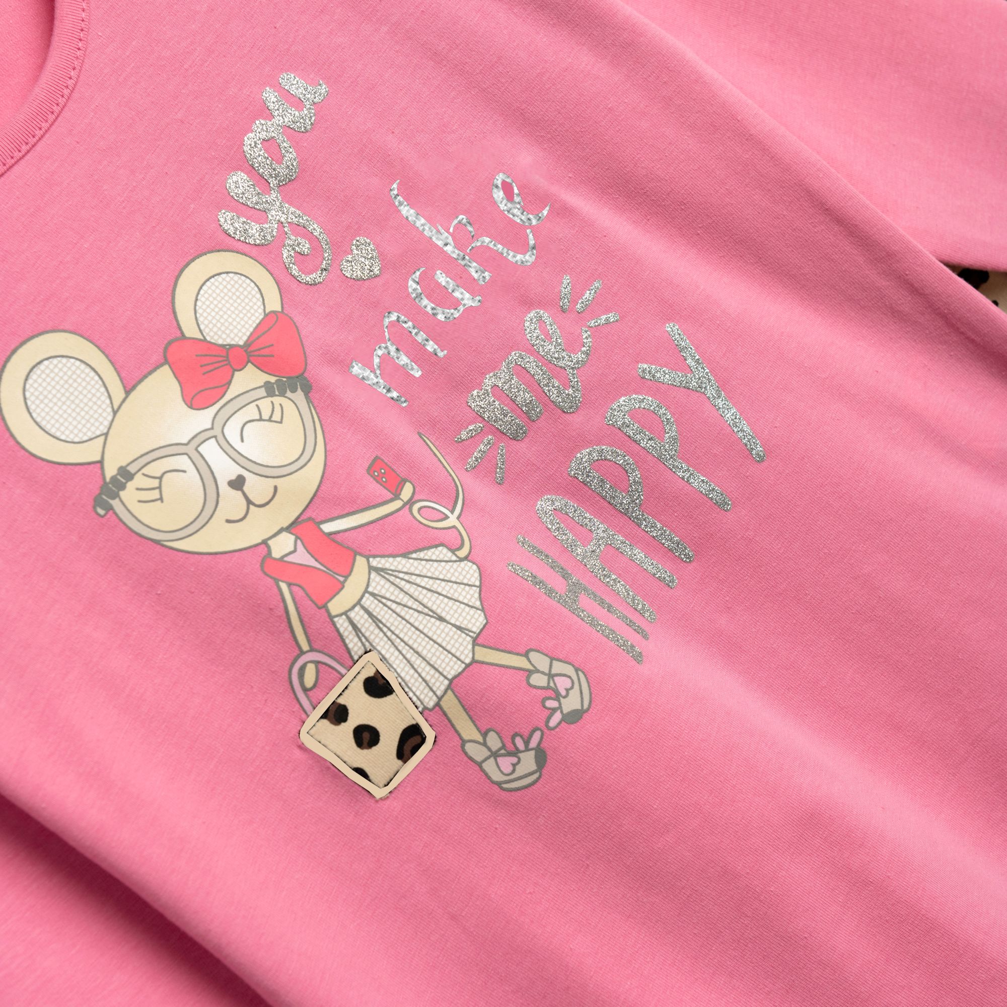 Μπλουζοφόρεμα+κολάν κάπρι bebe κορίτσι - Image 3