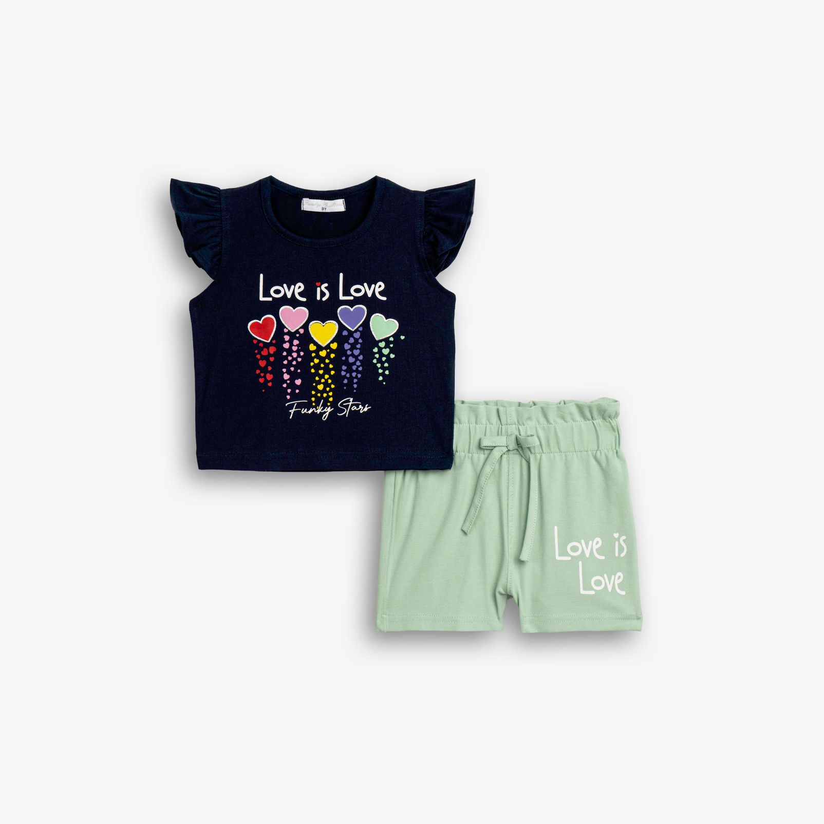 Σετ σόρτς bebe κορίτσι