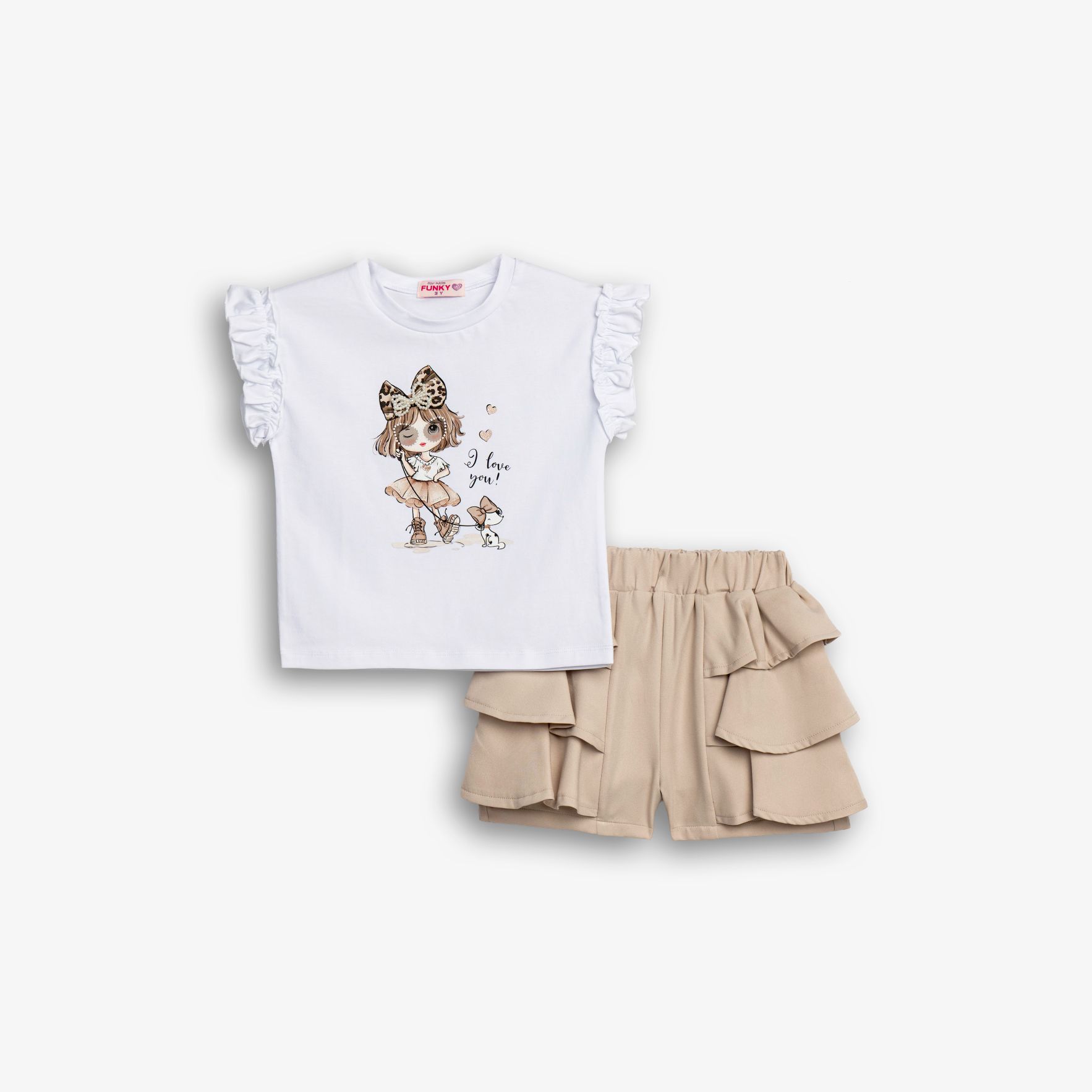 Σετ σόρτς bebe κορίτσι