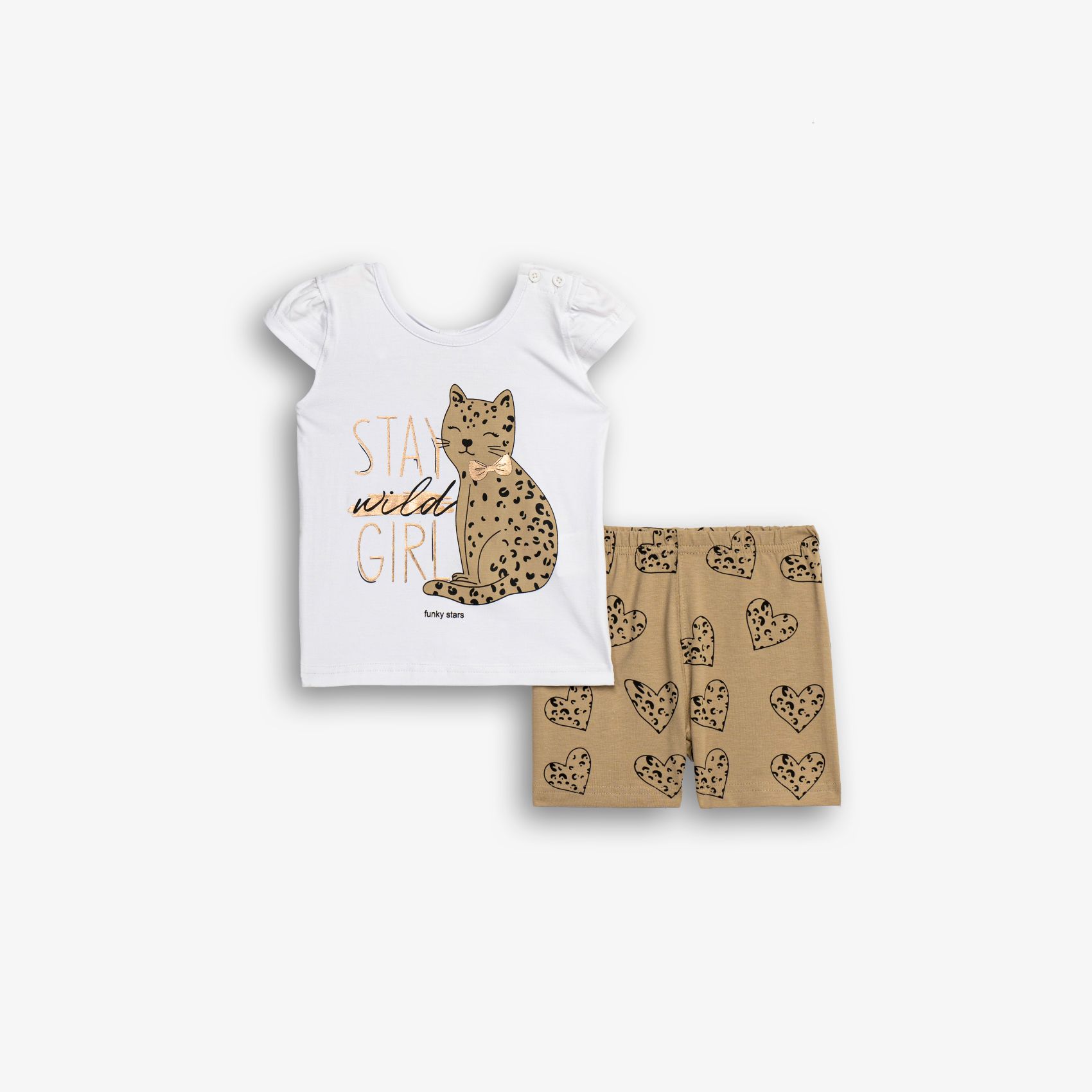 Σετ κολάν ποδηλατικό bebe κορίτσι