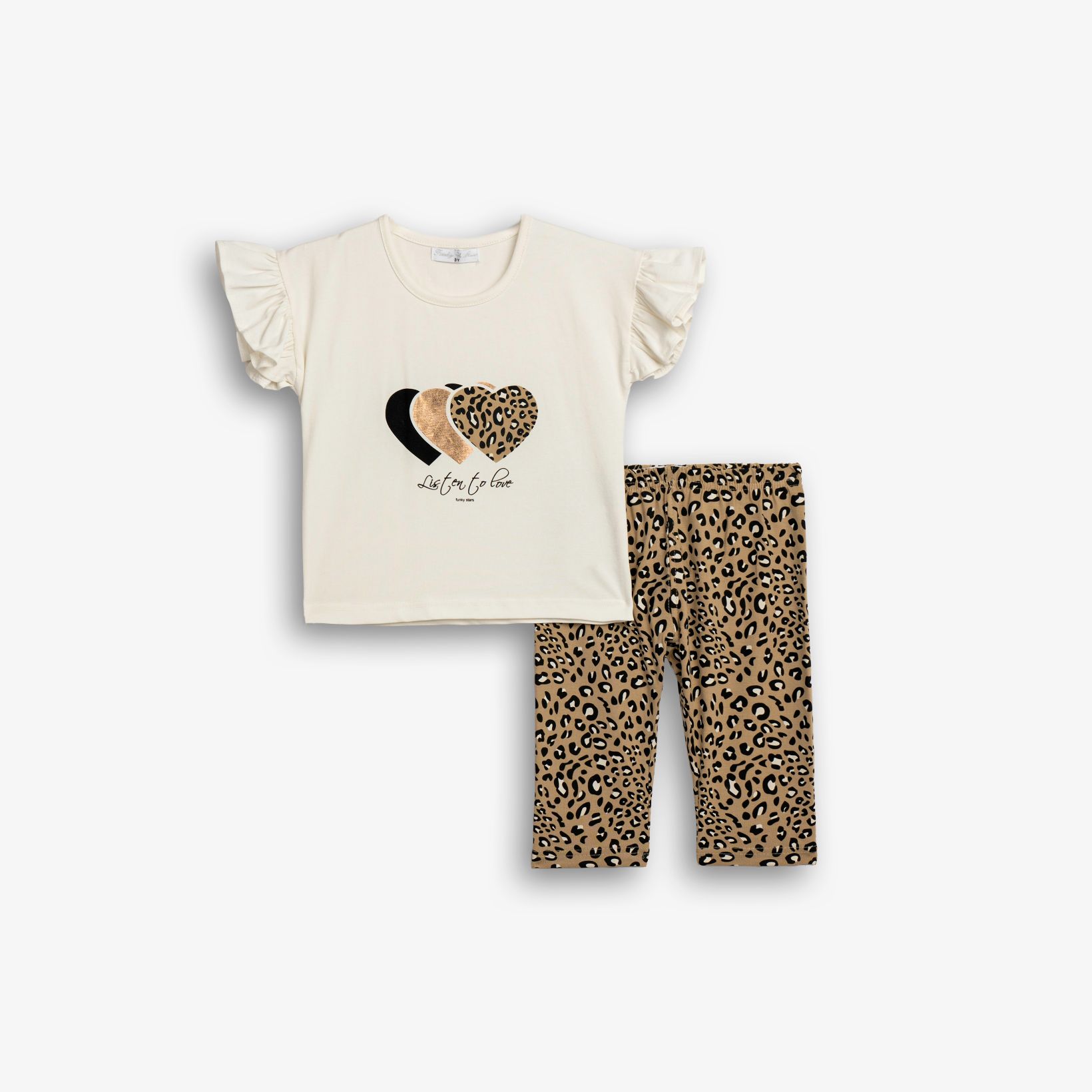 Σετ μπλούζα+κάπρι bebe κορίτσι