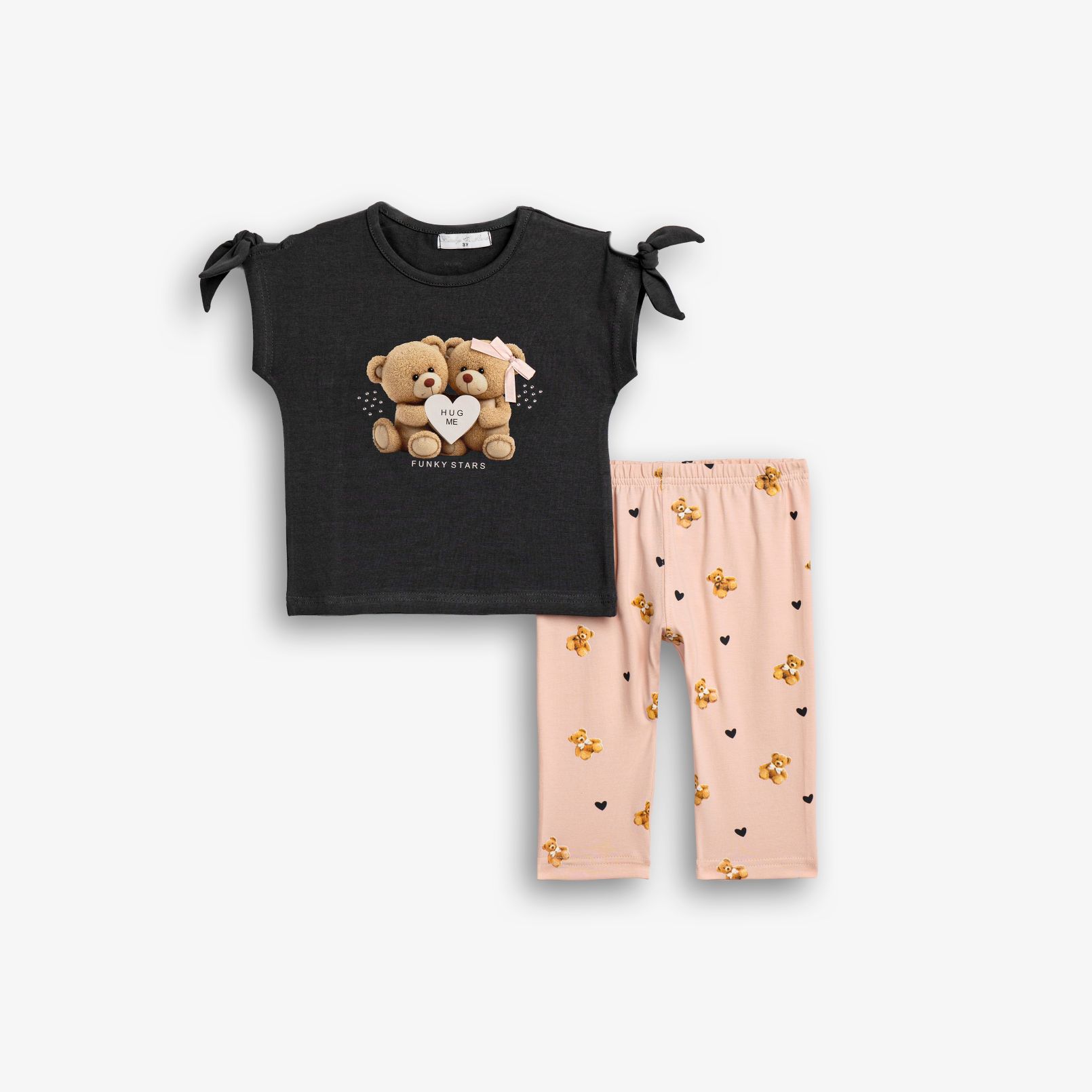 Σετ μπλούζα+κάπρι bebe κορίτσι