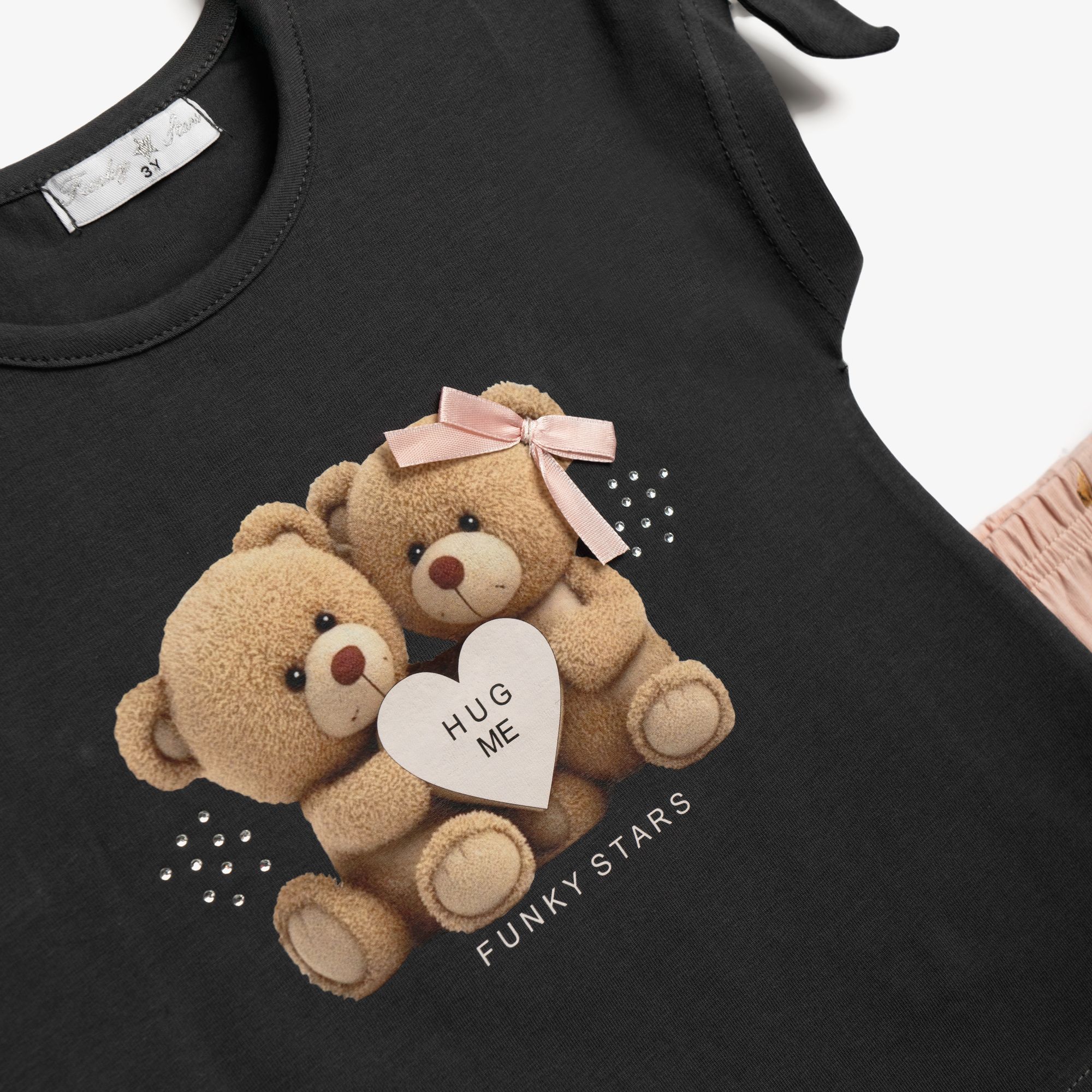 Σετ μπλούζα+κάπρι bebe κορίτσι - Image 2