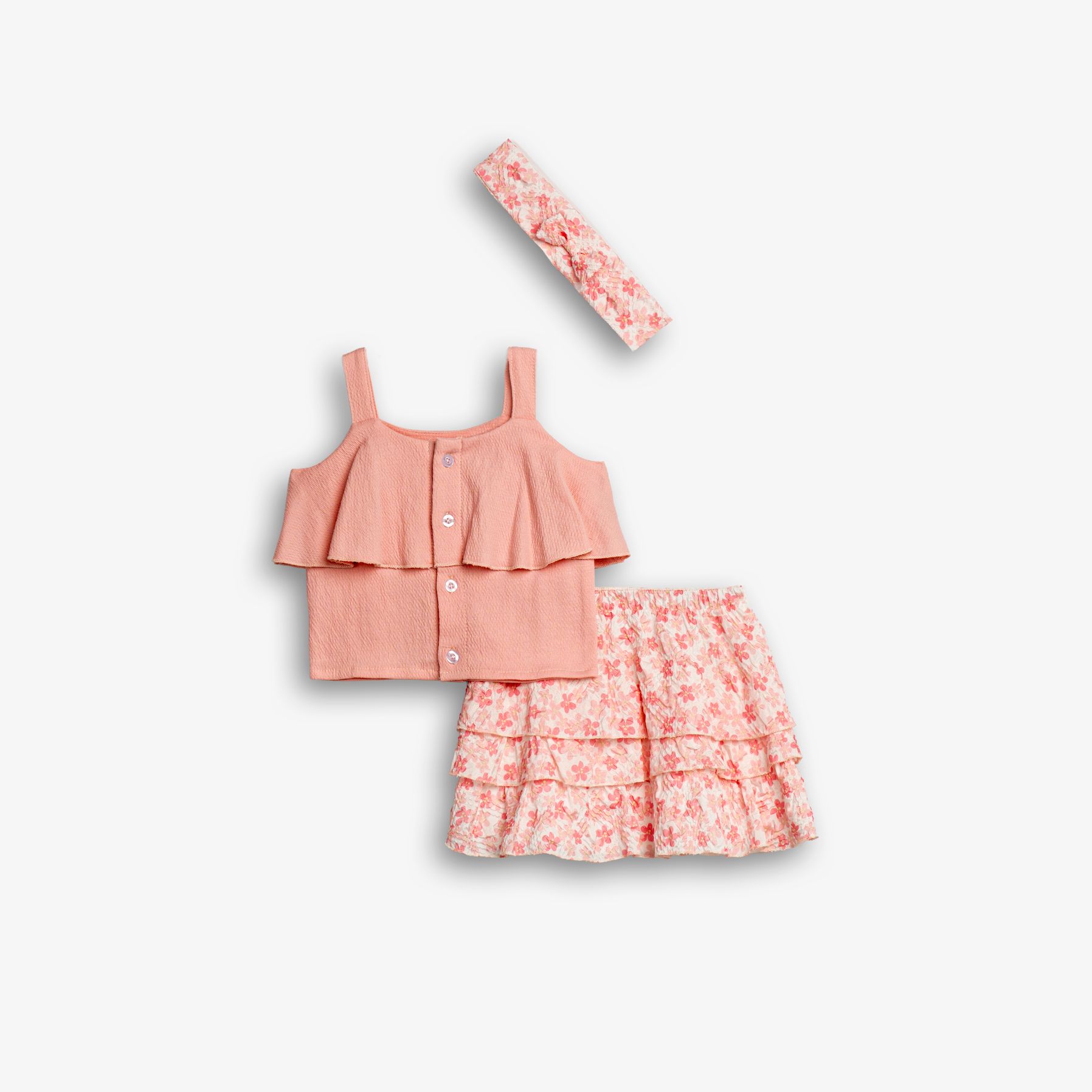 Σετ μπλούζα+φούστα κάπρι bebe κορίτσι