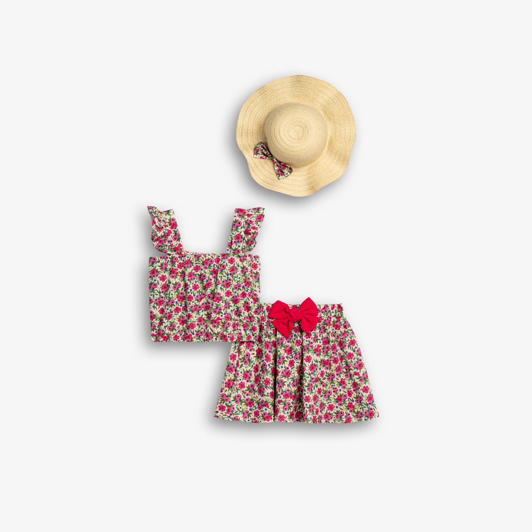 Σετ μπλούζα+φούστα κάπρι bebe κορίτσι