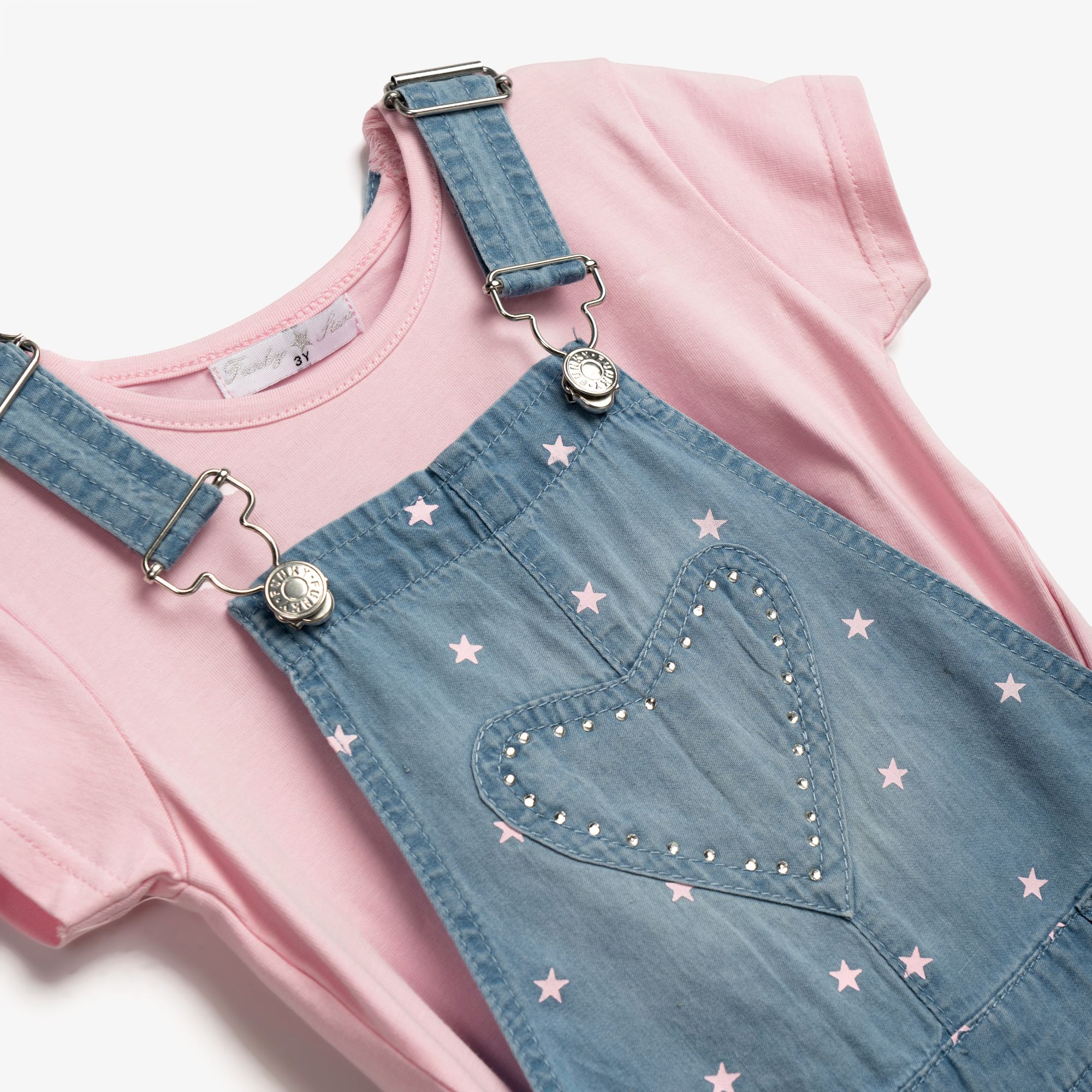 Σετ μπλούζα+σαλοπέτα bebe κορίτσι - Image 3