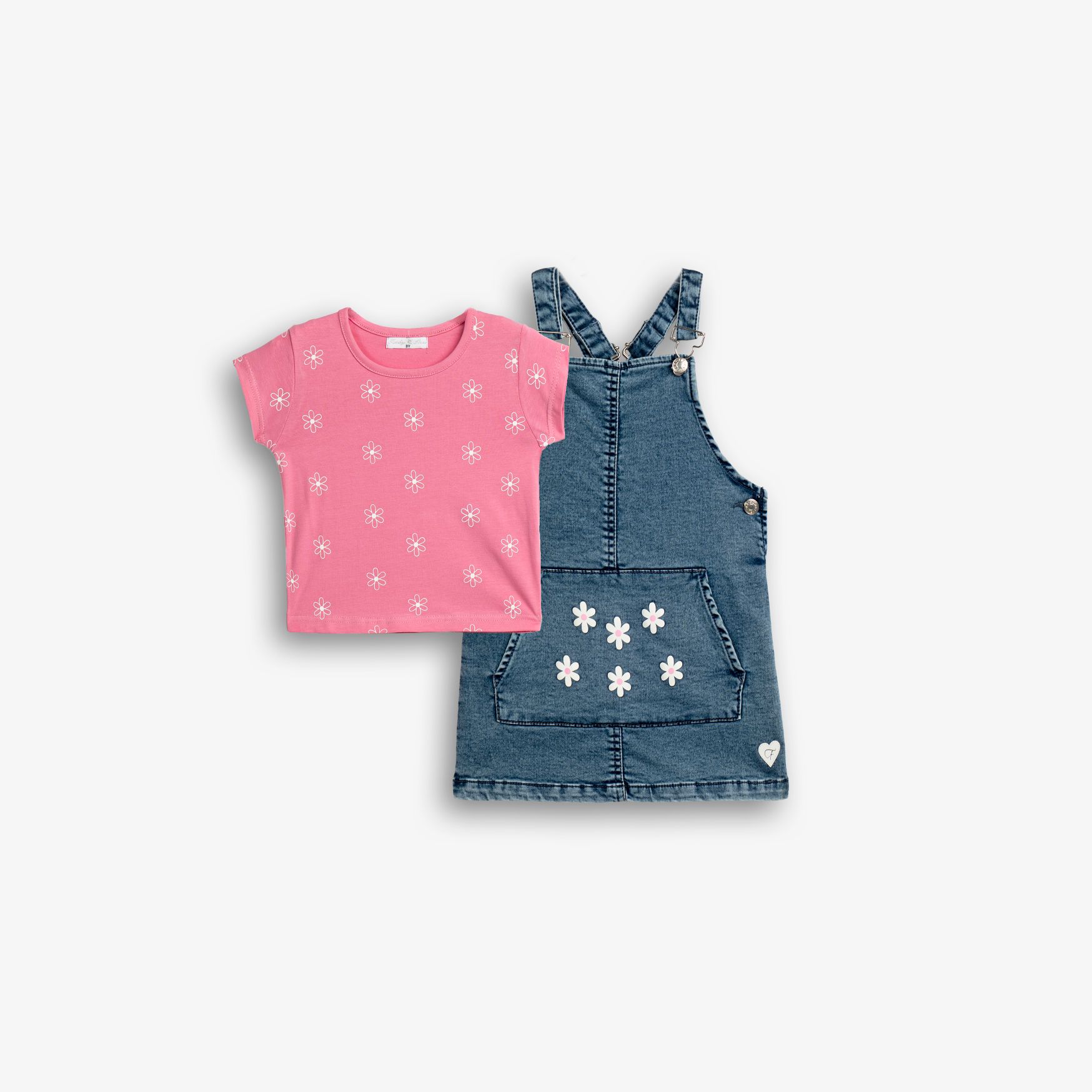 Σετ μπλούζα+σαλοφούστα bebe κορίτσι - Image 2