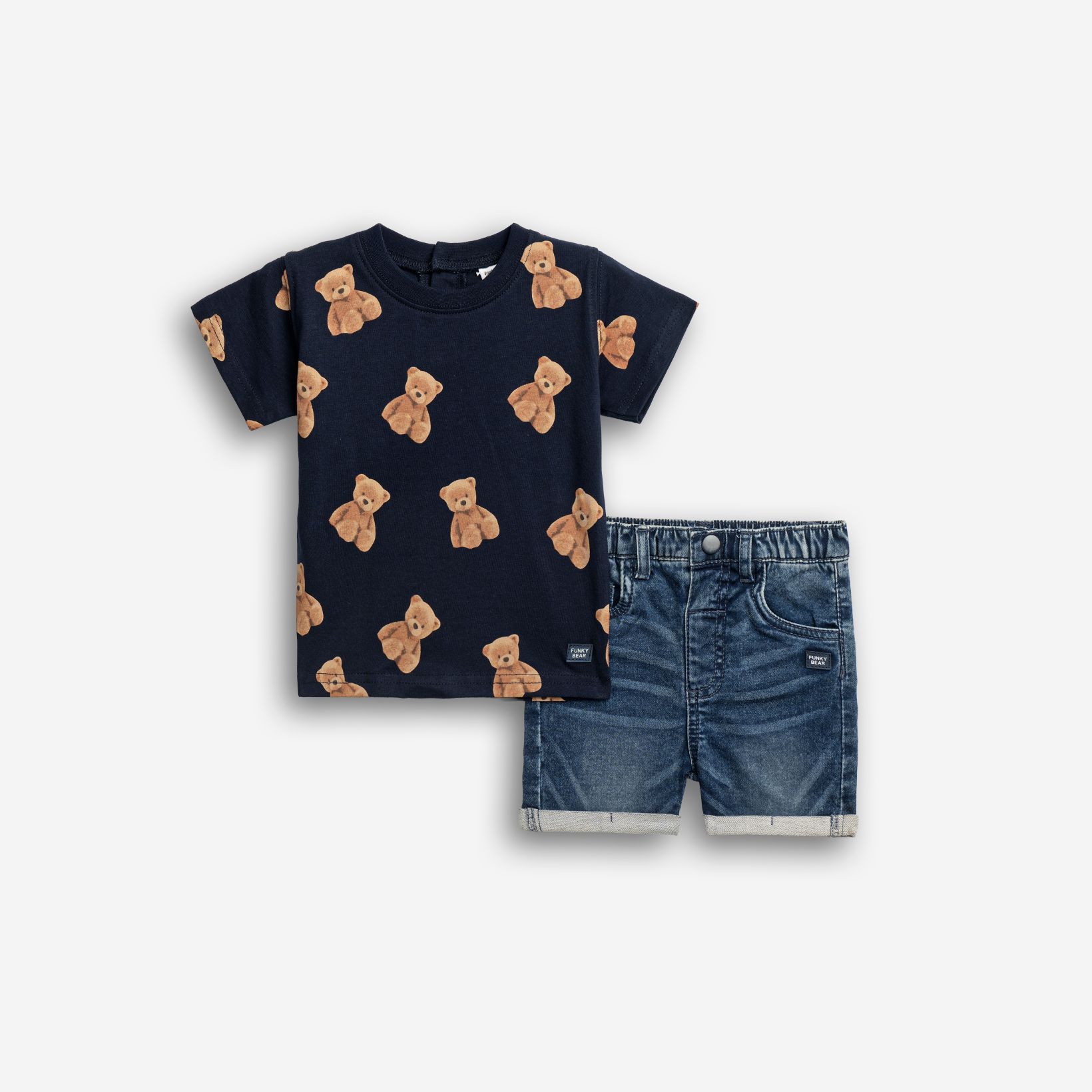 Σετ φούτερ τζίν μηνών αγόρι