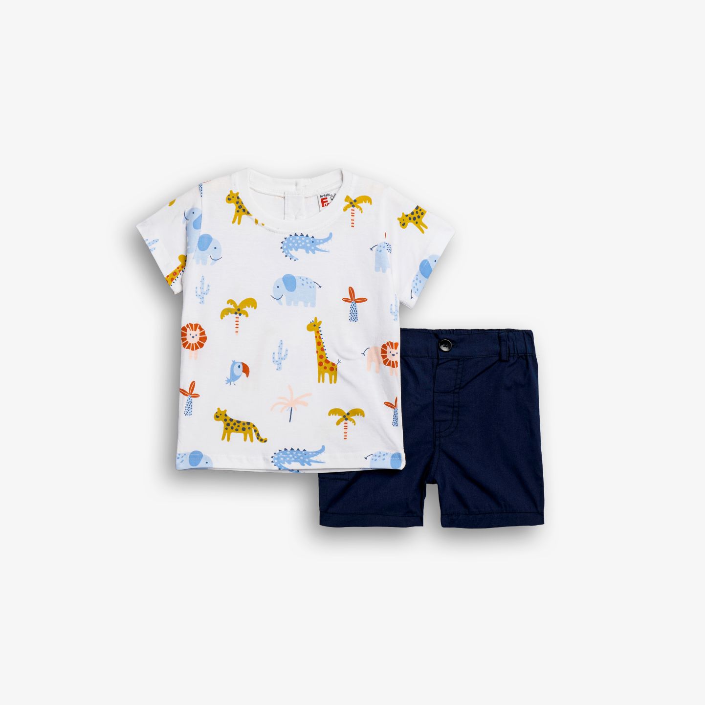 Σετ  βερμούδα μηνών αγόρι