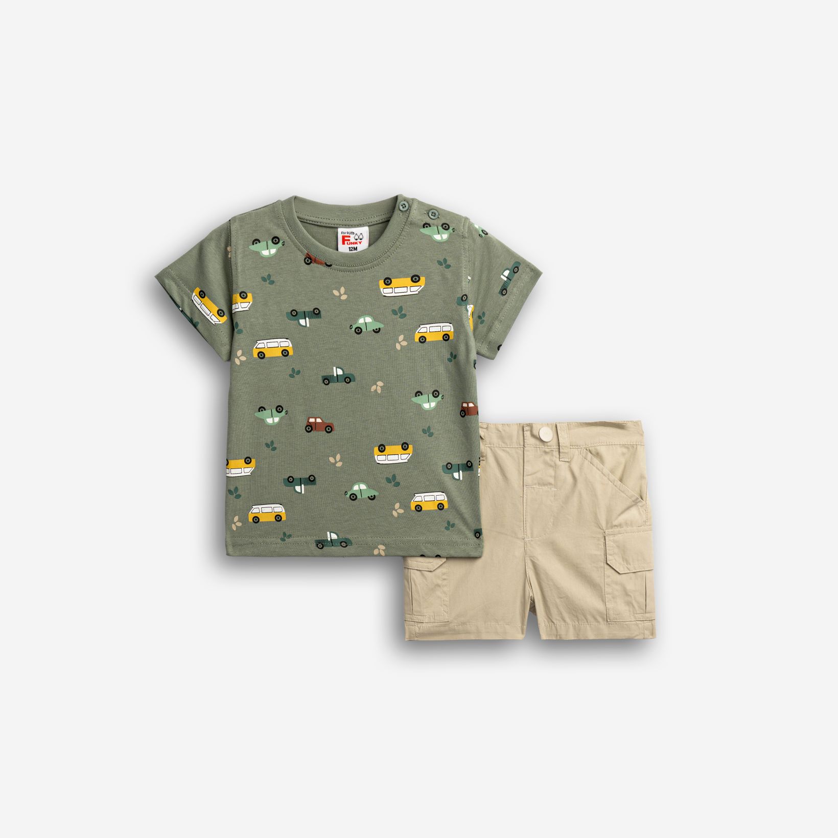 Σετ βερμούδα μηνών αγόρι