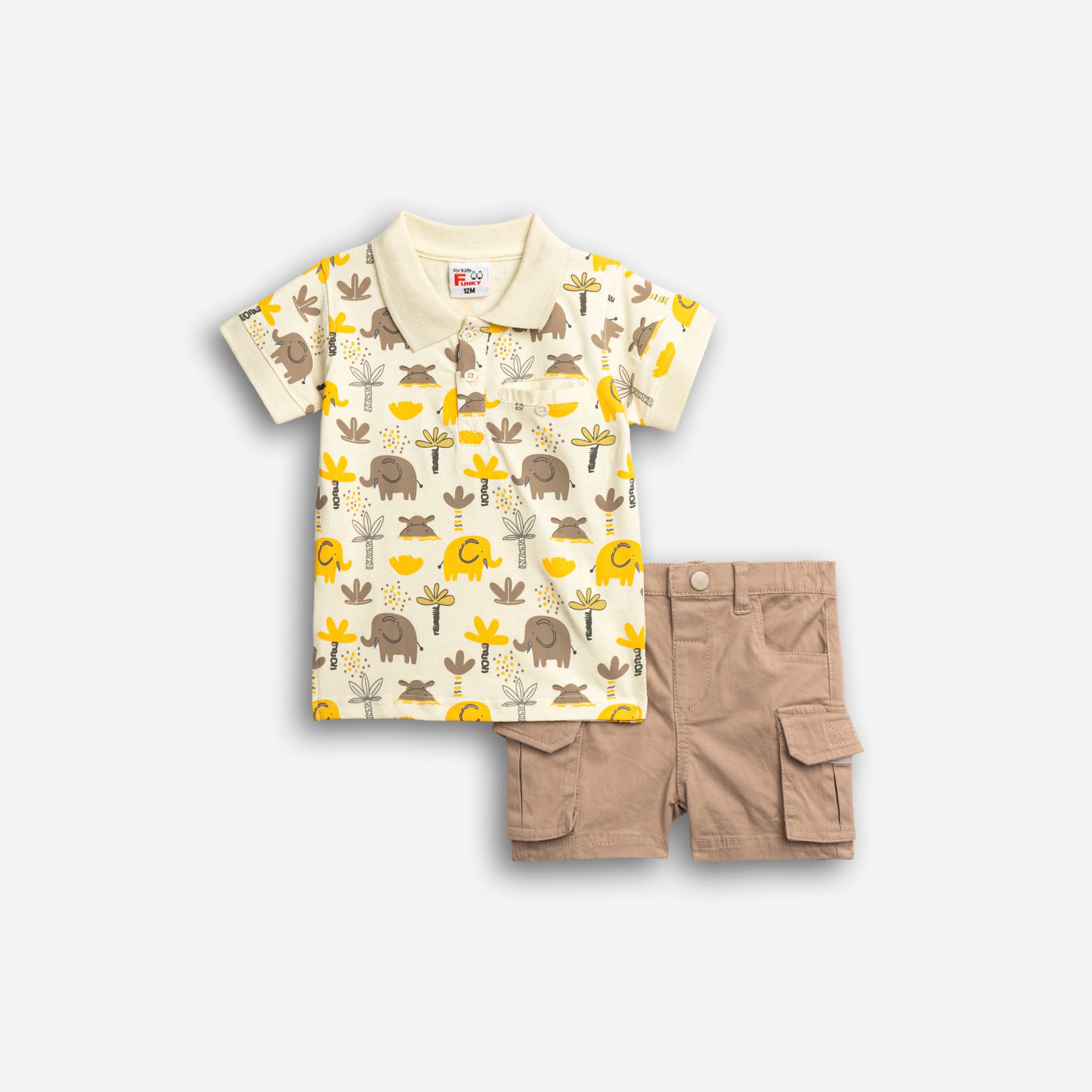 Σετ βερμούδα μηνών αγόρι