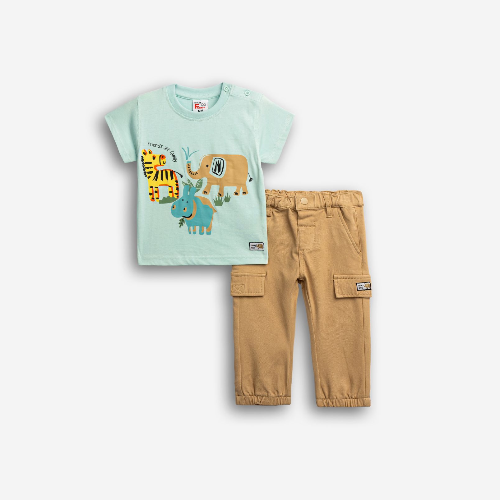 Σετ μπλούζα+παντελόνι μηνών αγόρι