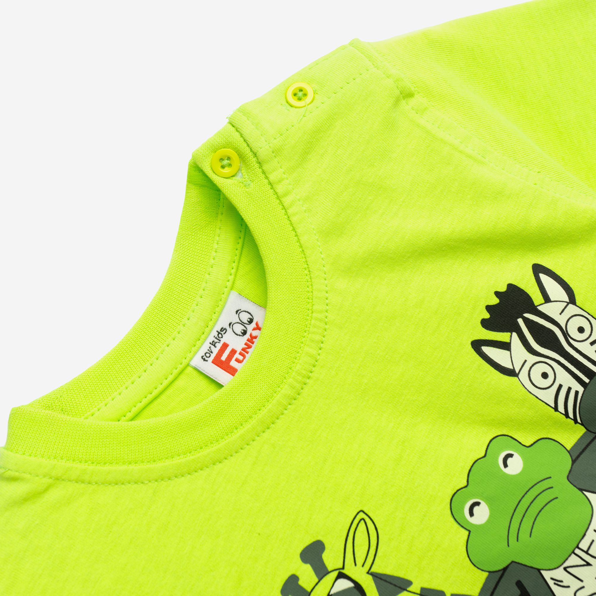 Σετ μπλούζα+βερμούδα μηνών αγόρι - Image 2