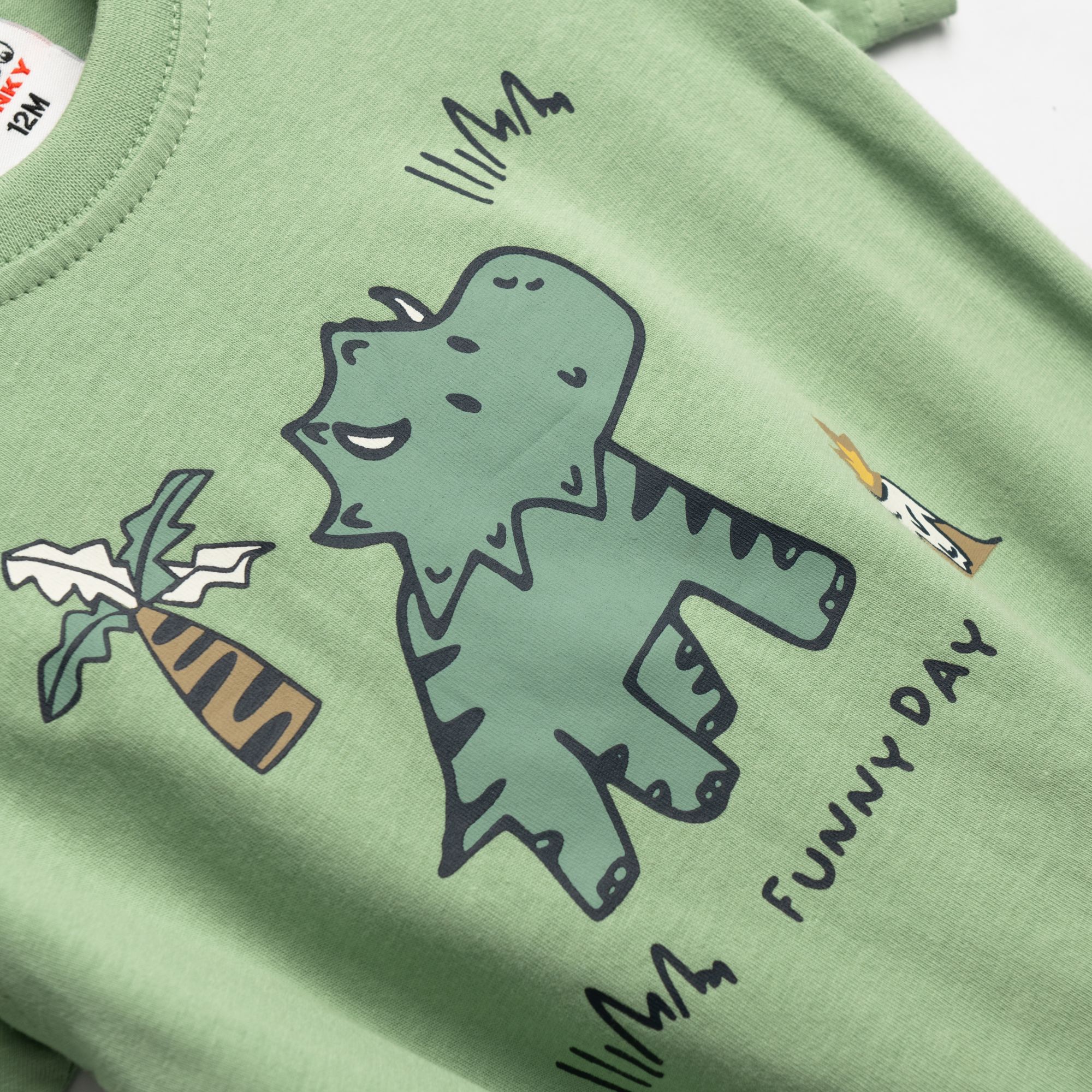 Σετ μπλούζα+βερμούδα μηνών αγόρι - Image 2