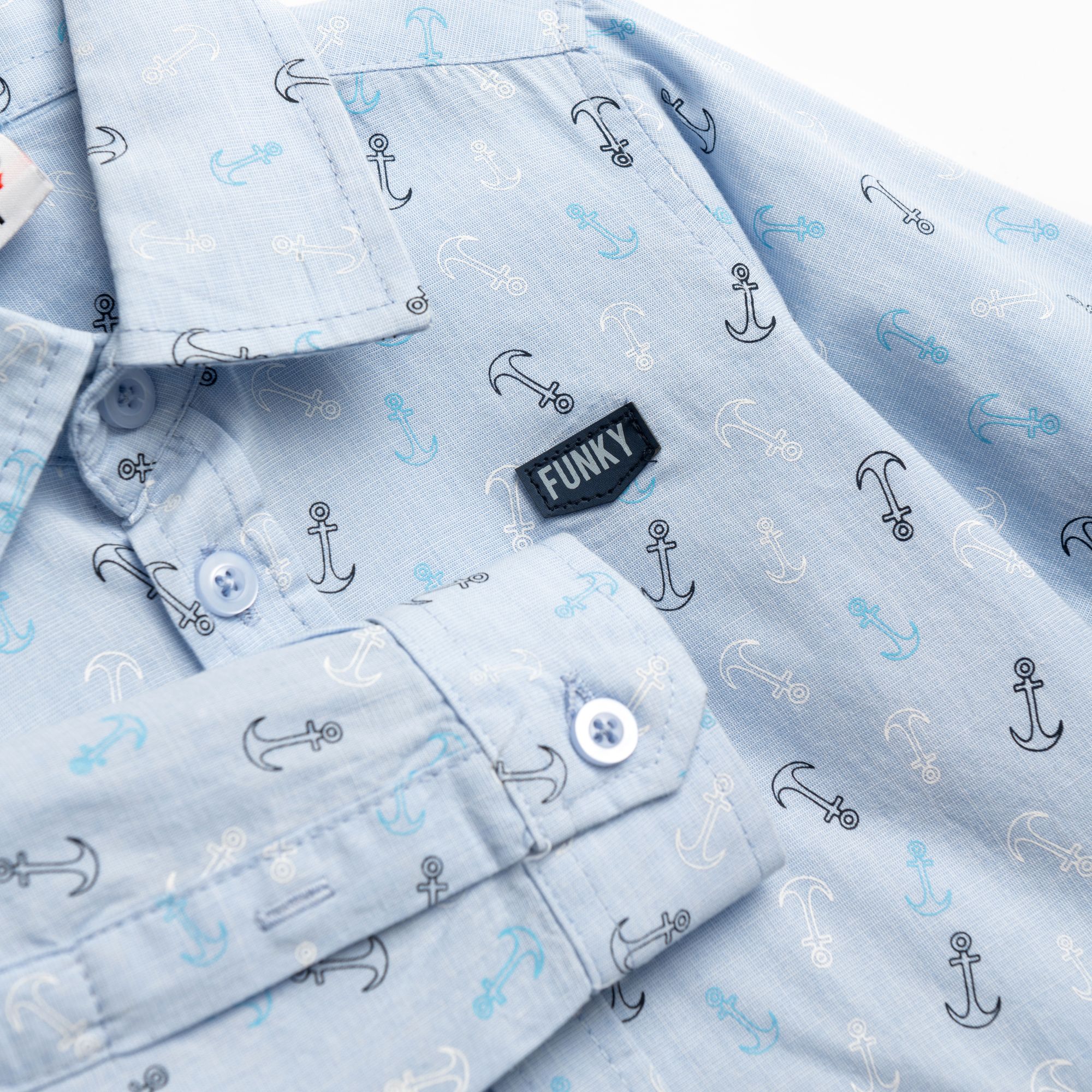 Σετ πουκάμισο+παντελόνι μηνών αγόρι - Image 2