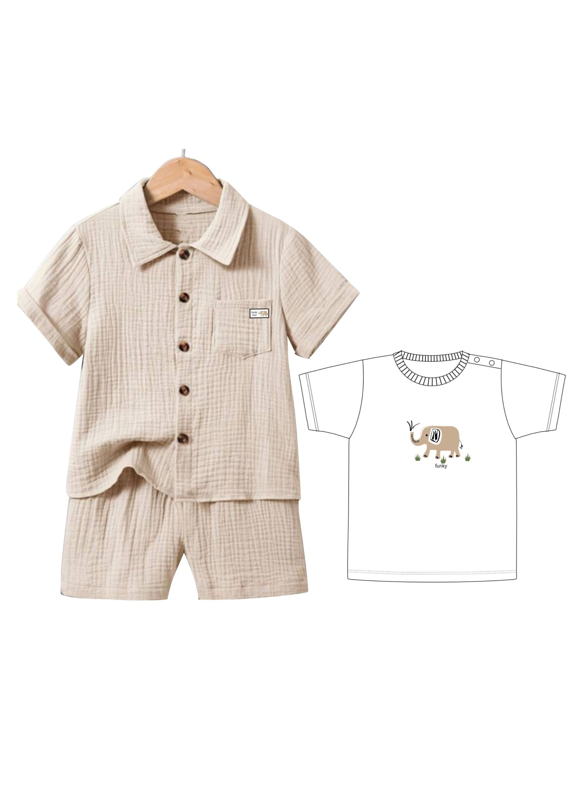 Σετ 3τεμ. μηνών αγόρι