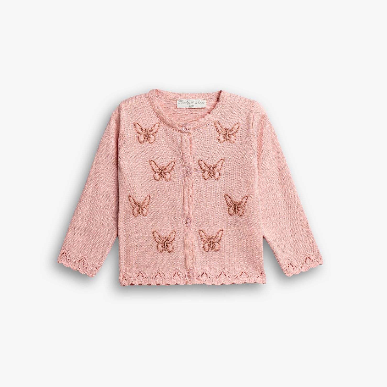 Ζακέτα πλεκτή μηνών κορίτσι