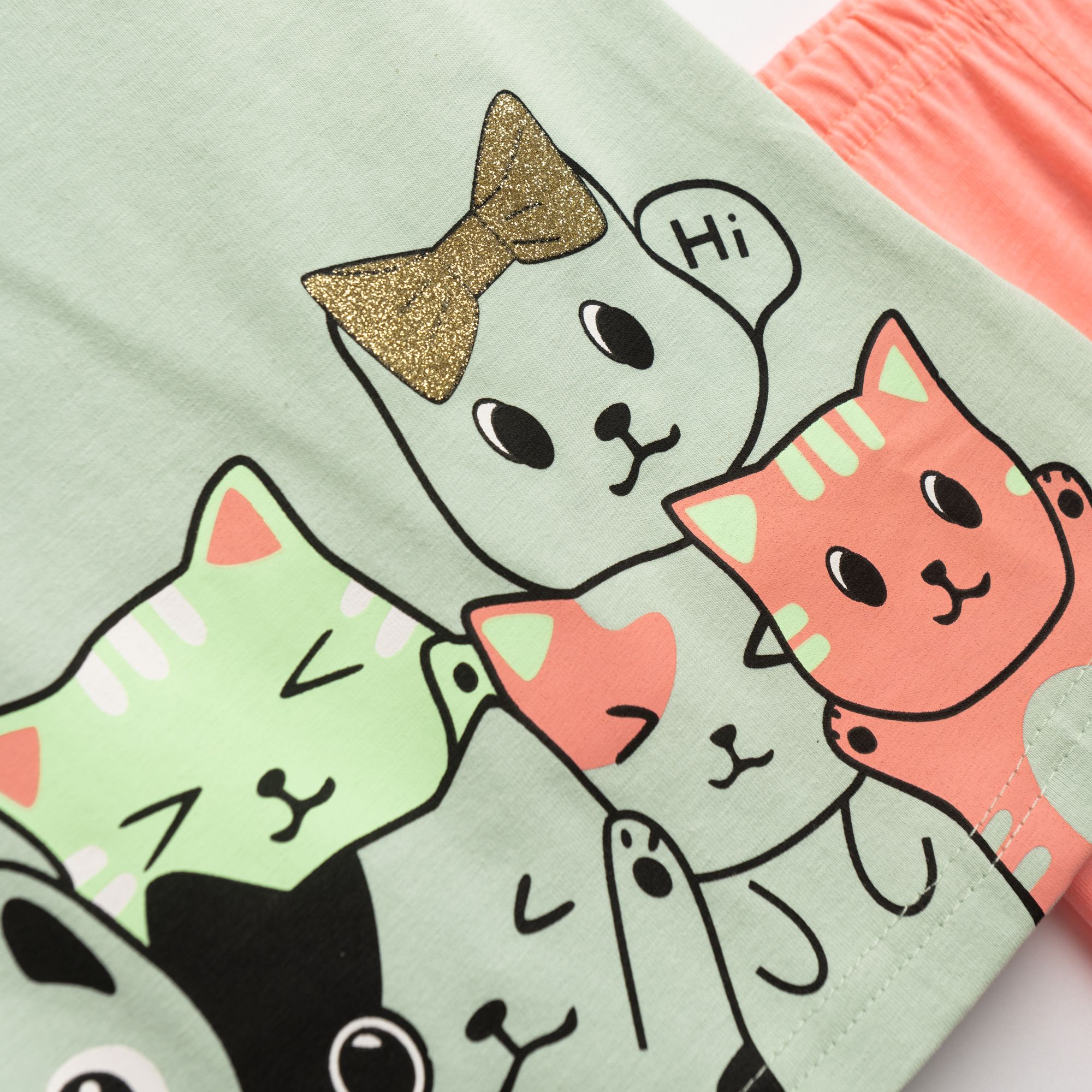 Μπλουζοφόρεμα+κολάν κάπρι μηνών κορίτσι - Image 2